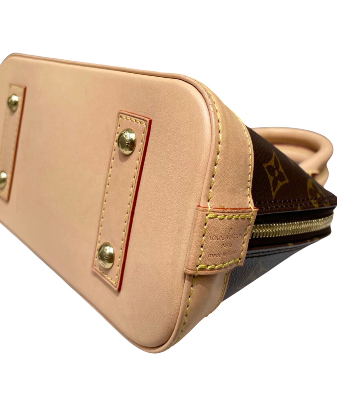 Louis Vuitton Alma 2-Way BB M53152 Brown Shoulder Bag #TFB655