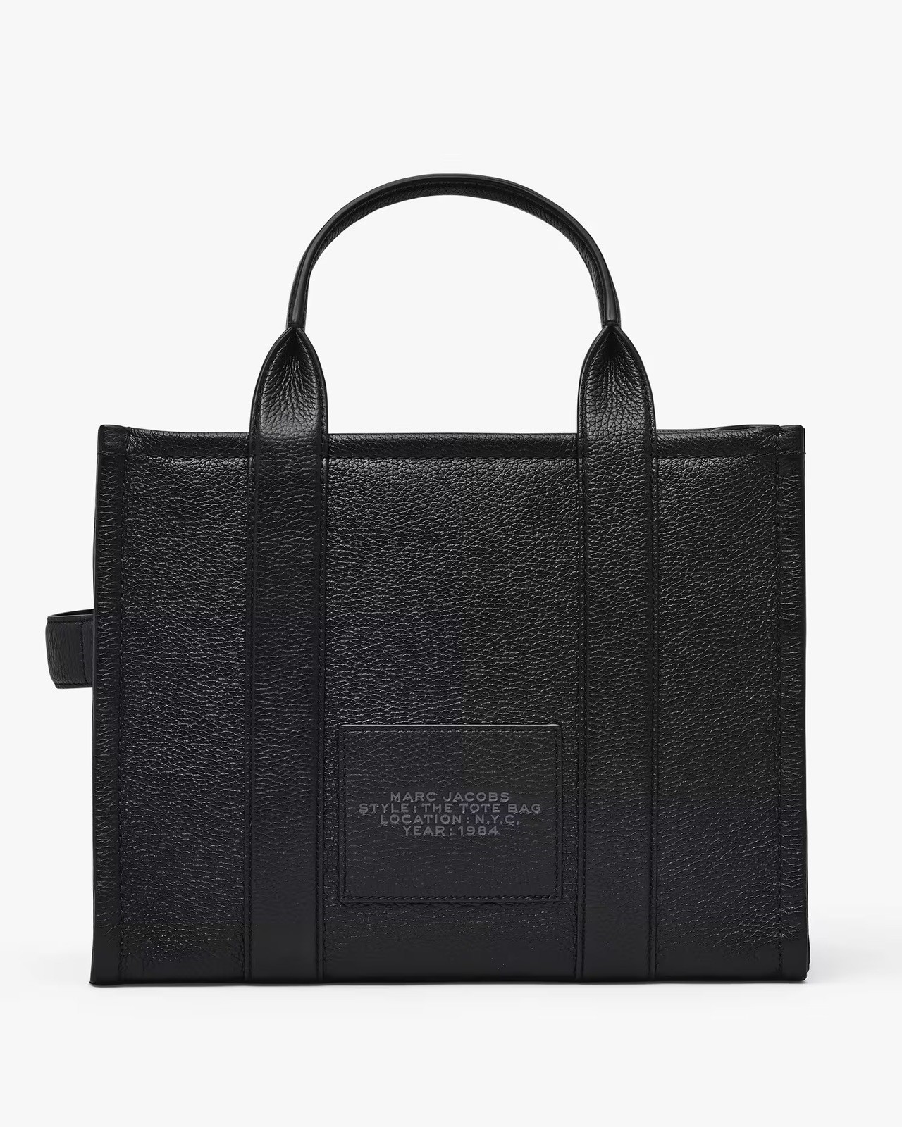 Marc Jacob’s Women’s The Leather Medium Tote Bag – Black