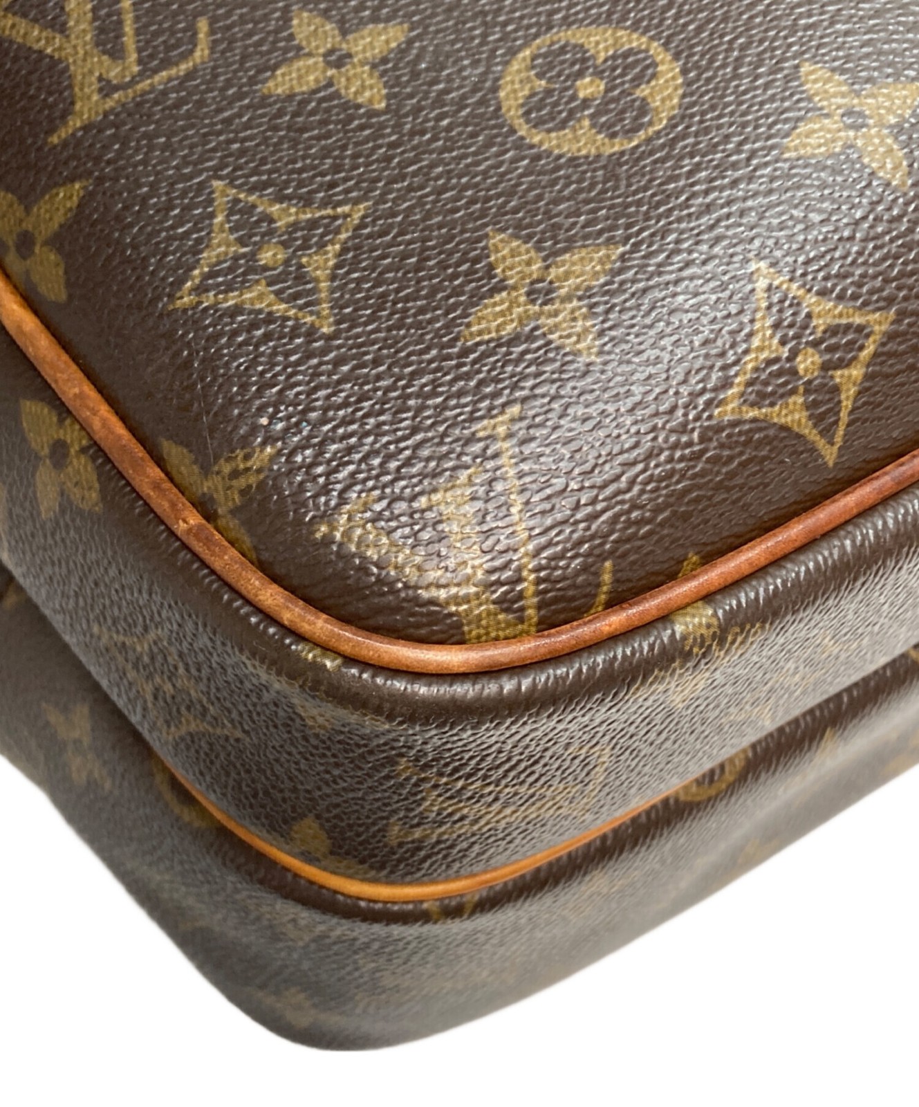 Louis Vuitton Reporter PM M45254 Coated Canvas Shoulder Bag #TFB13451