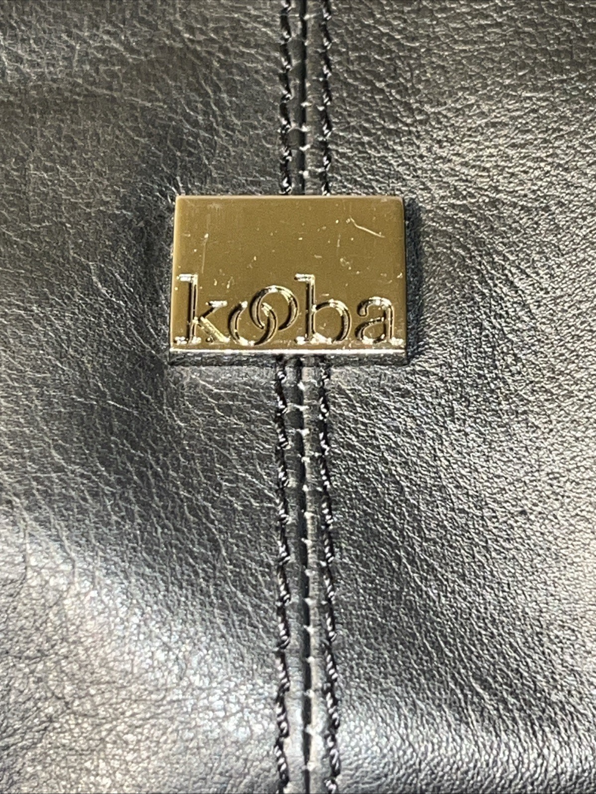 Kooba Women’s Stratford Hobo Bag With Shoulder Strap- Leather (Black)