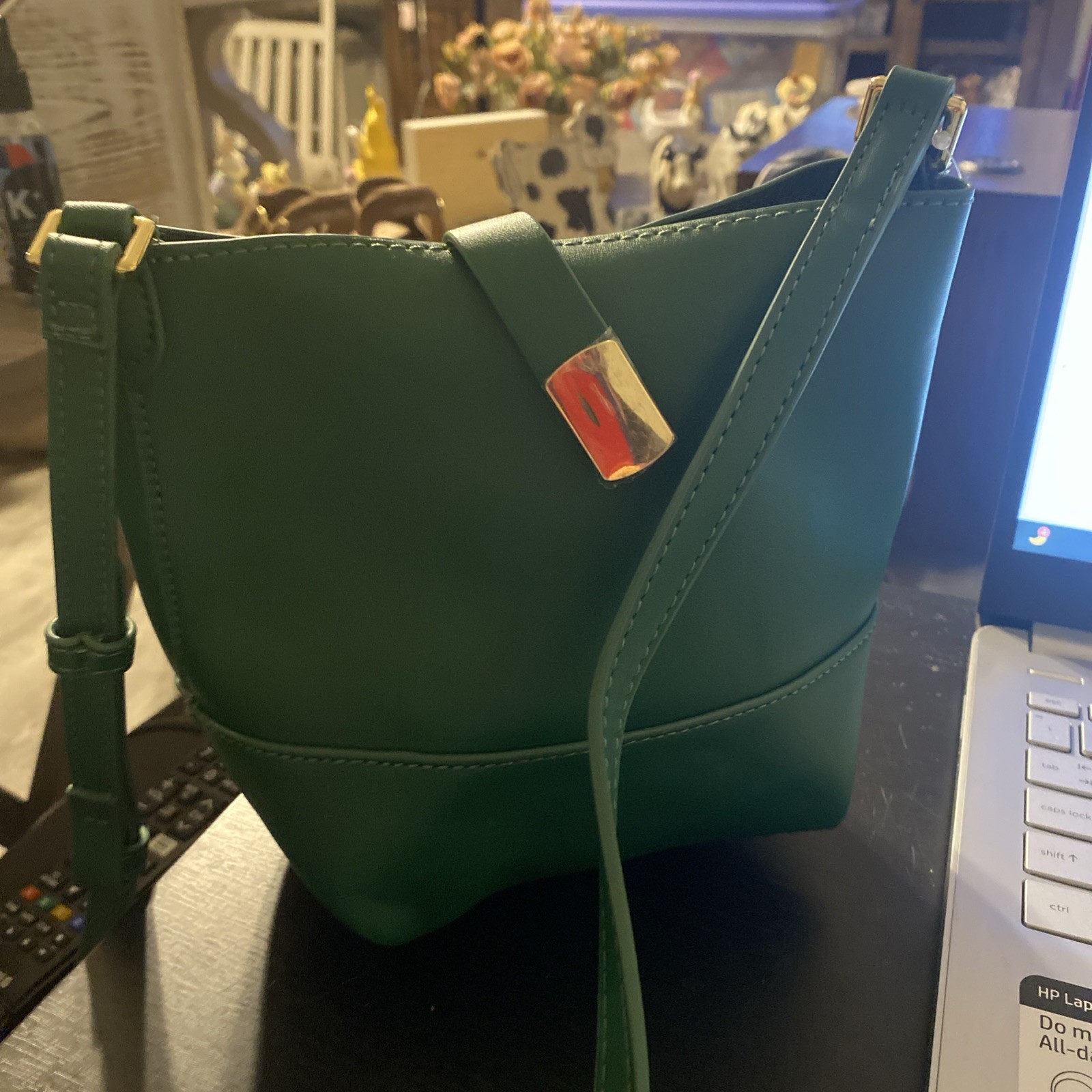 Old Navy Green and Red purses