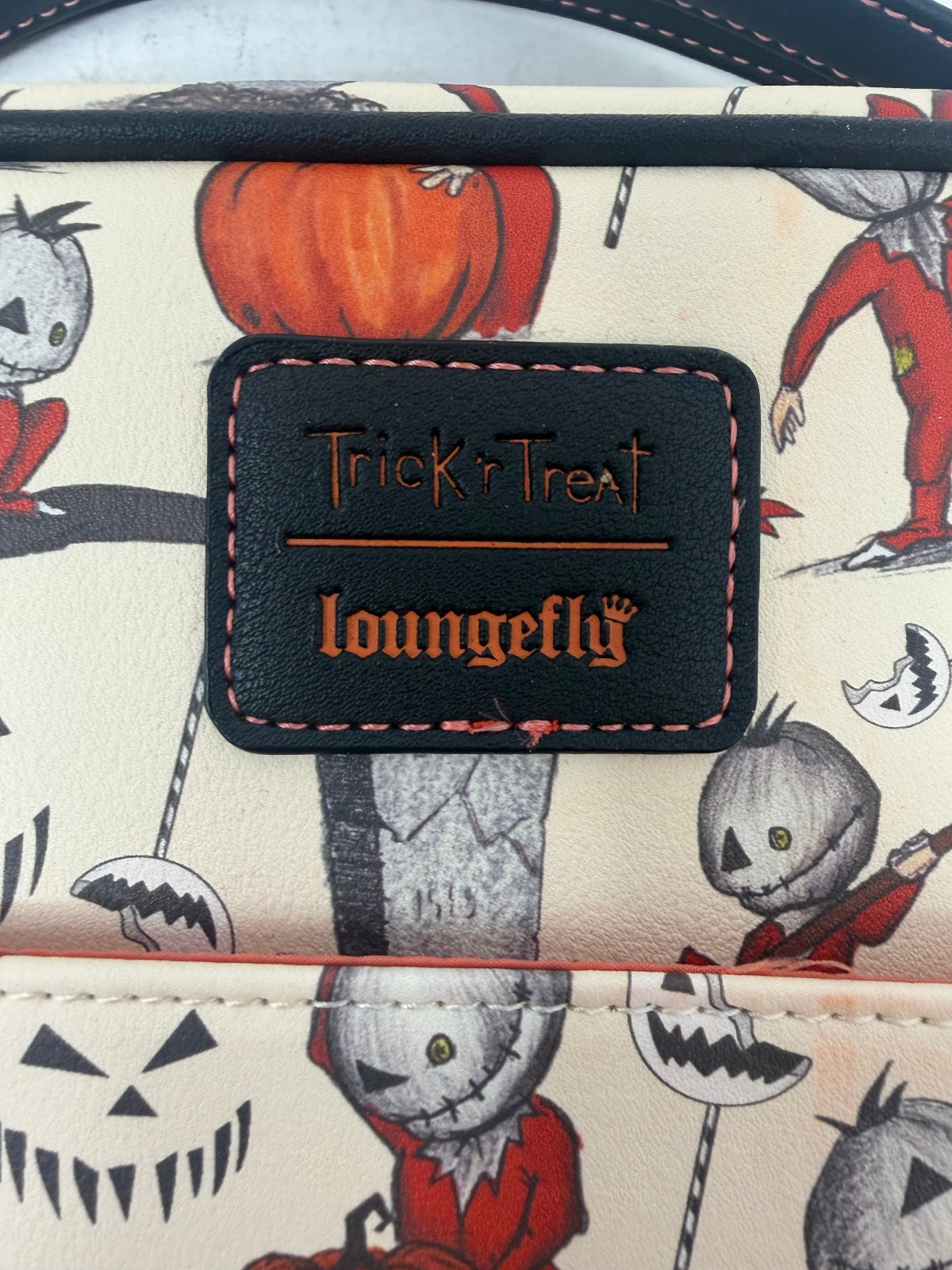 LOUNGEFLY Trick R Treat Sam Crossbody All Over Pattern Bag NEW w/TAGS Hot Topic