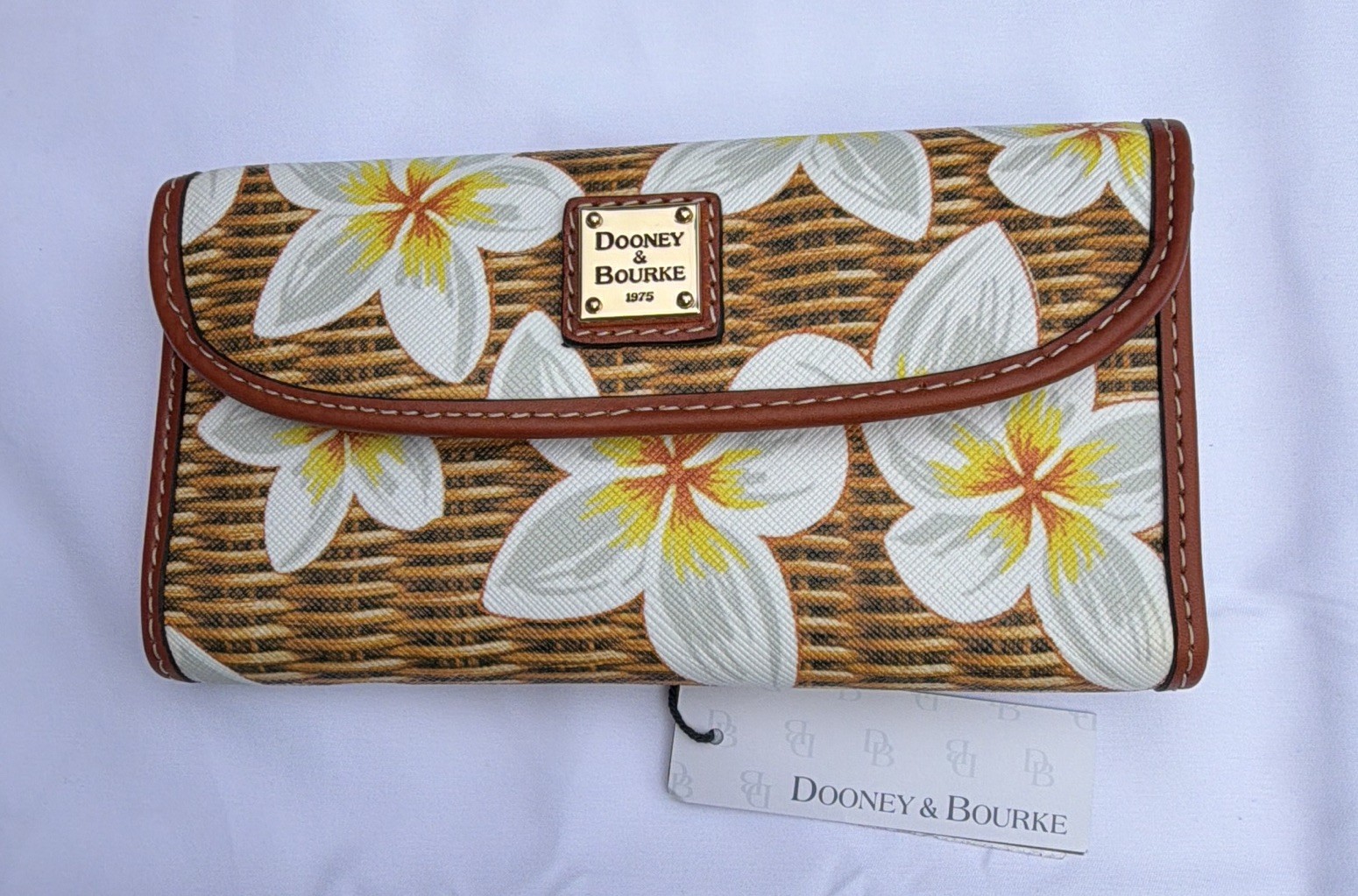 Dooney Bourke Tasha Drawstring Caramel Leather Shoulder Bag