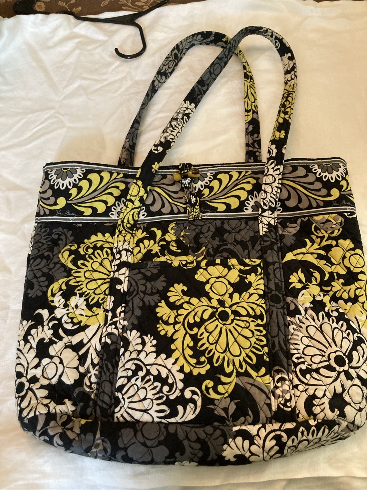 Vera Bradley “Baroque” Pattern X Large Toggle Tote 18”x 16”