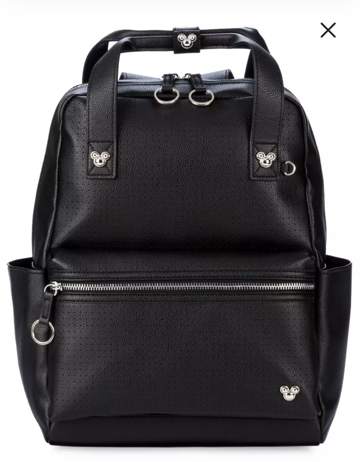 Mickey Mouse Icon Flair Backpack – Black | NWT