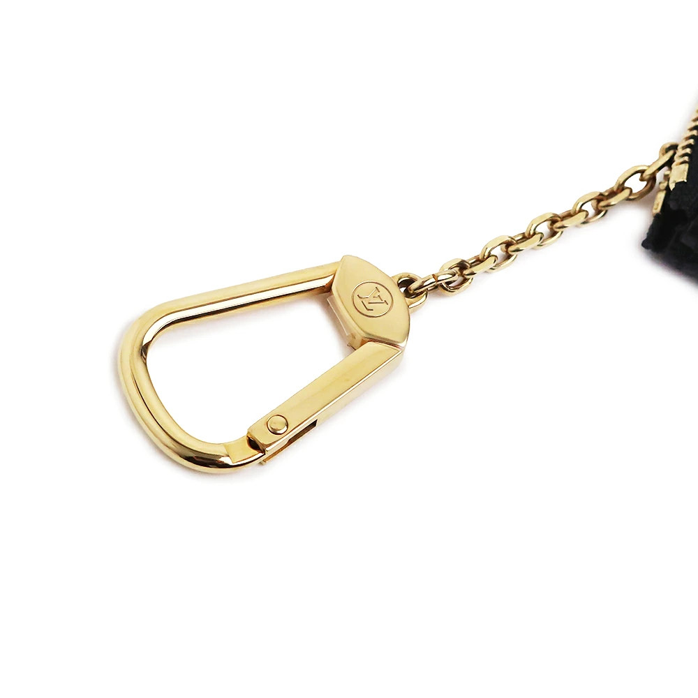 Louis Vuitton Coin Purse with Hook M80885 Mini Bag Monogram Black×Beige #BCB1981