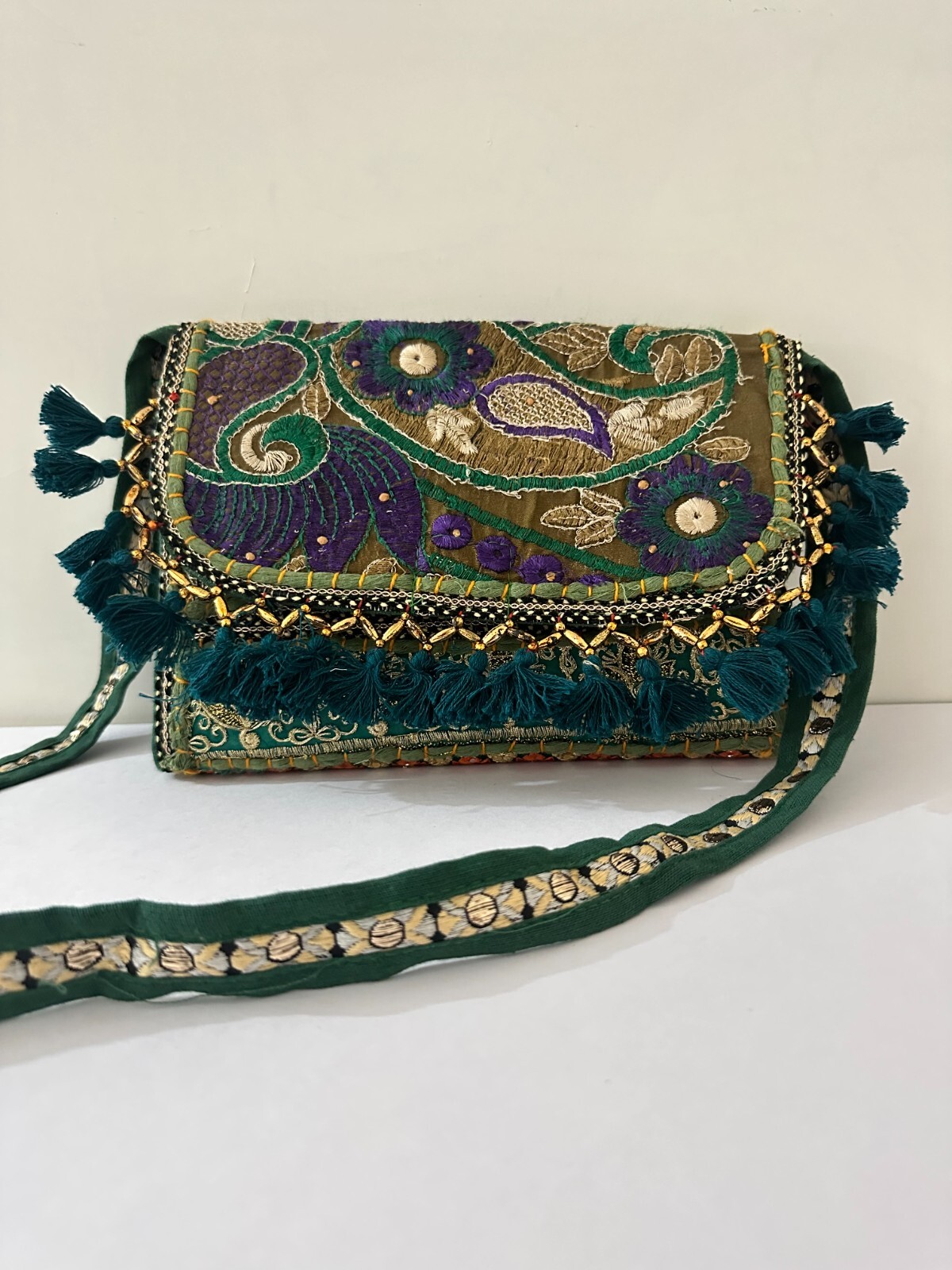 New Ethnic Handmade Patchwork Decorative Clutch Bags “7×7”