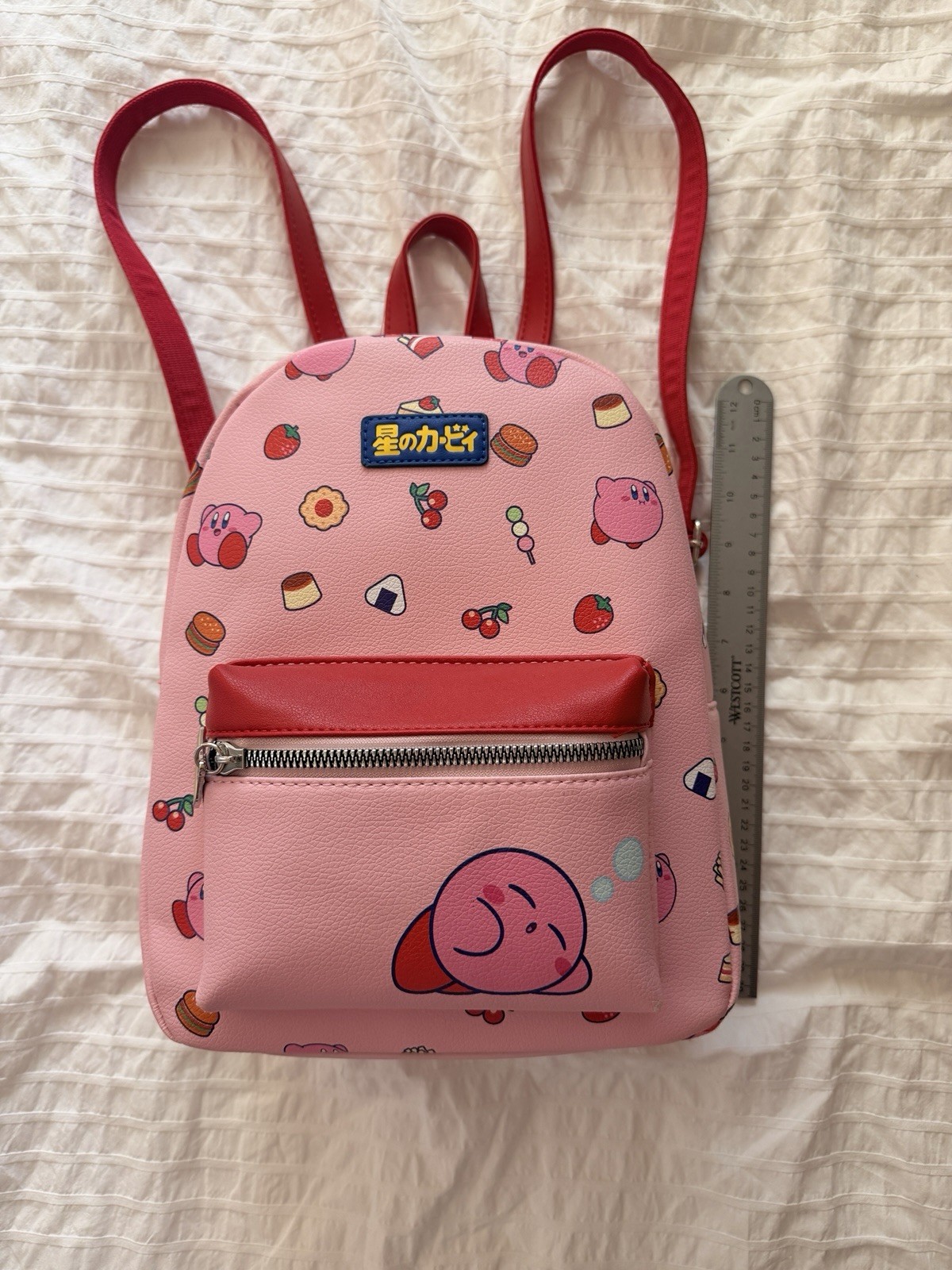 Official Bioworld Kirby Food Pink Mini Backpack – Hot Topic Exclusive