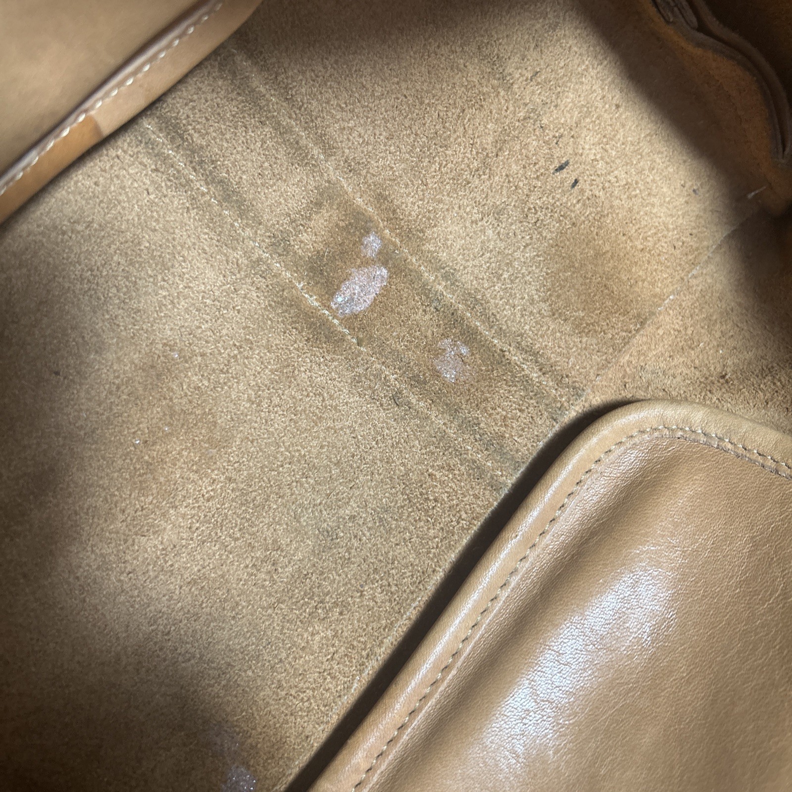VTG 80s COACH Bag Soft Satchel Handbag Tan Leather Dr Bag USA 4055 Free Ship