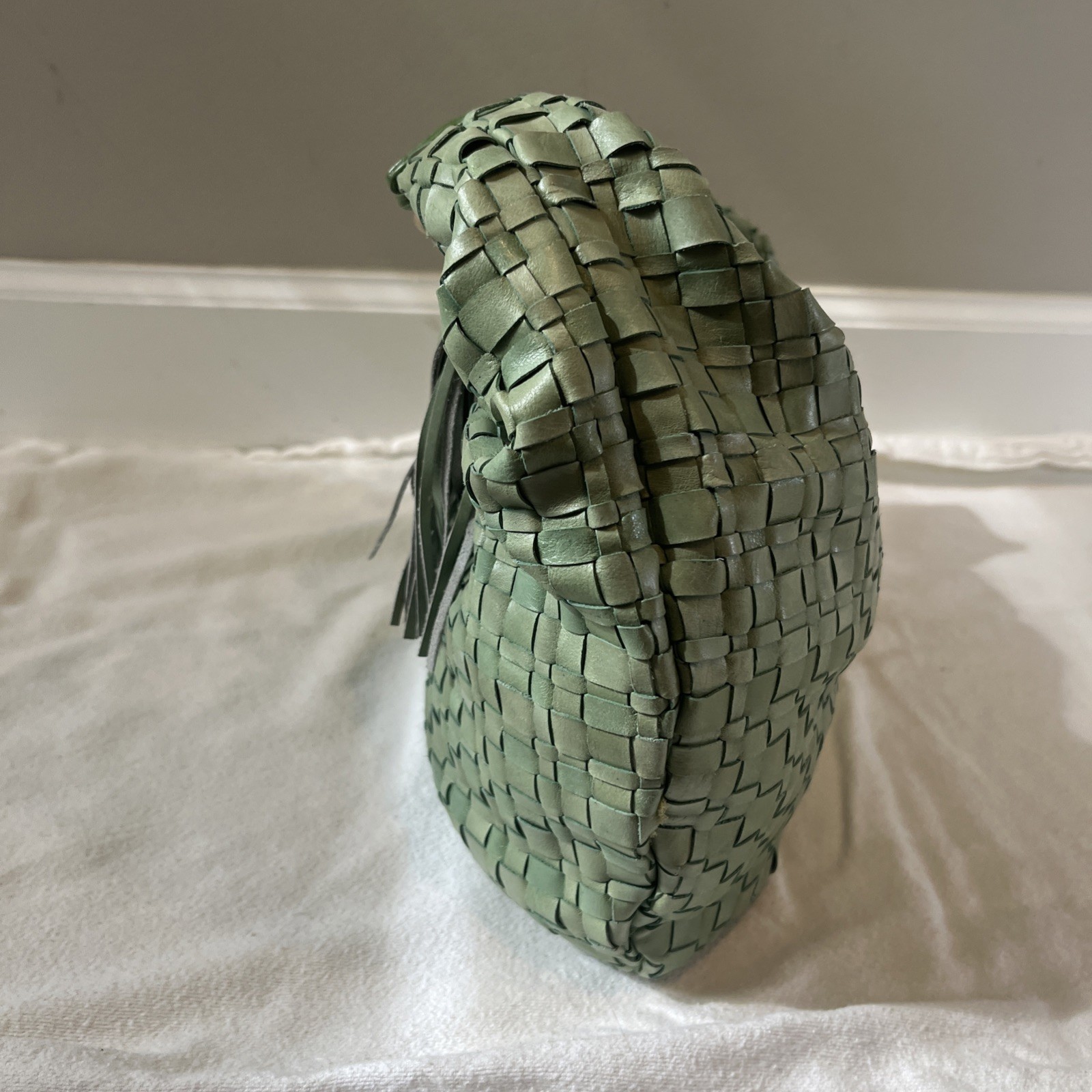 Green Elliott Lucca Purse 12in*3in*10in