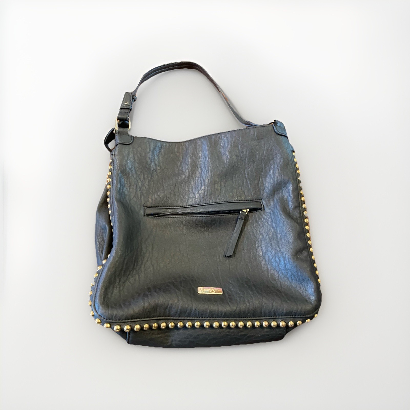 Jessica Simpson Handbag/Purse Black Camile Tote Beautiful Bag See Images