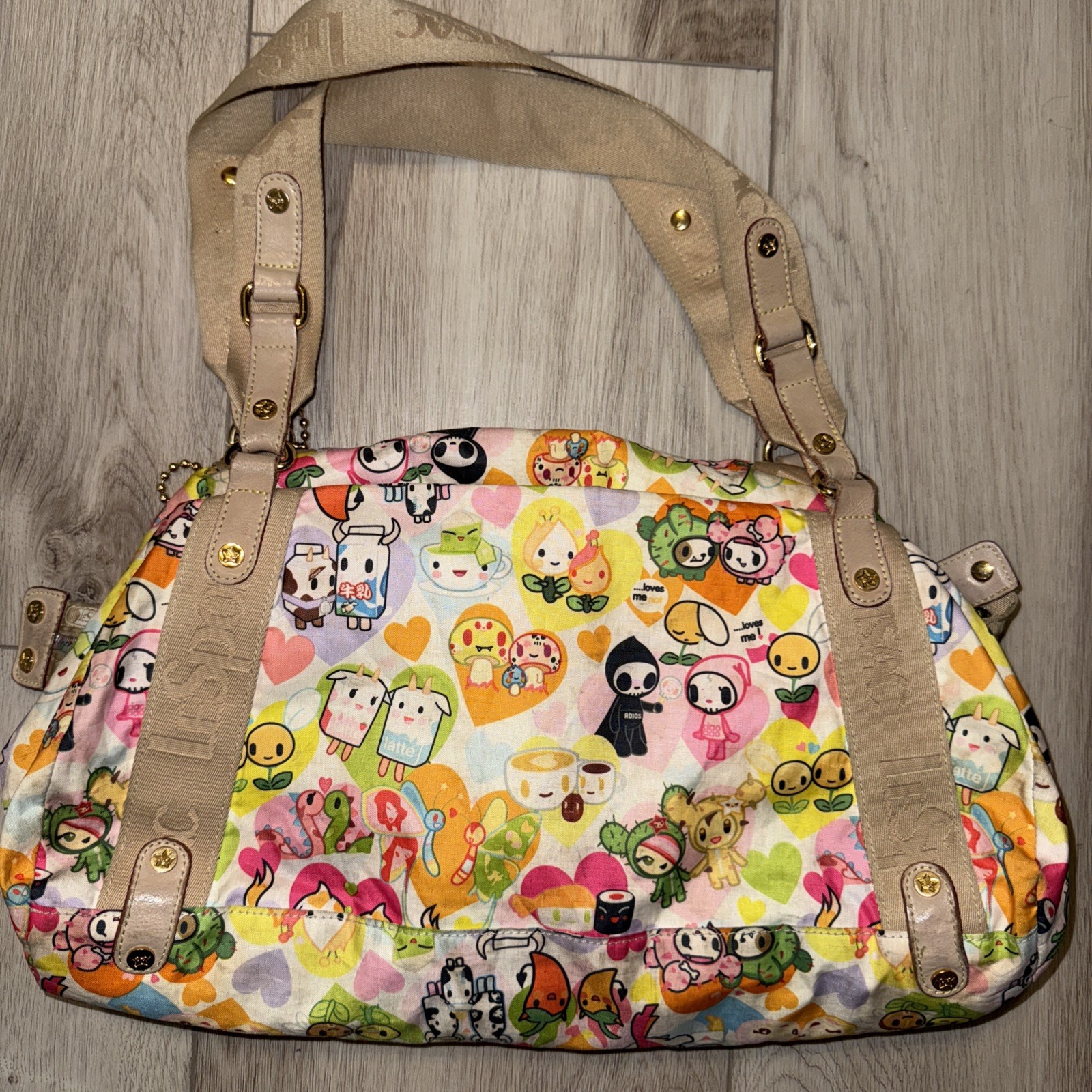 LeSportsac Tokidoki Collaboration Shoulder Bag 39×20×15cm fashion goods women