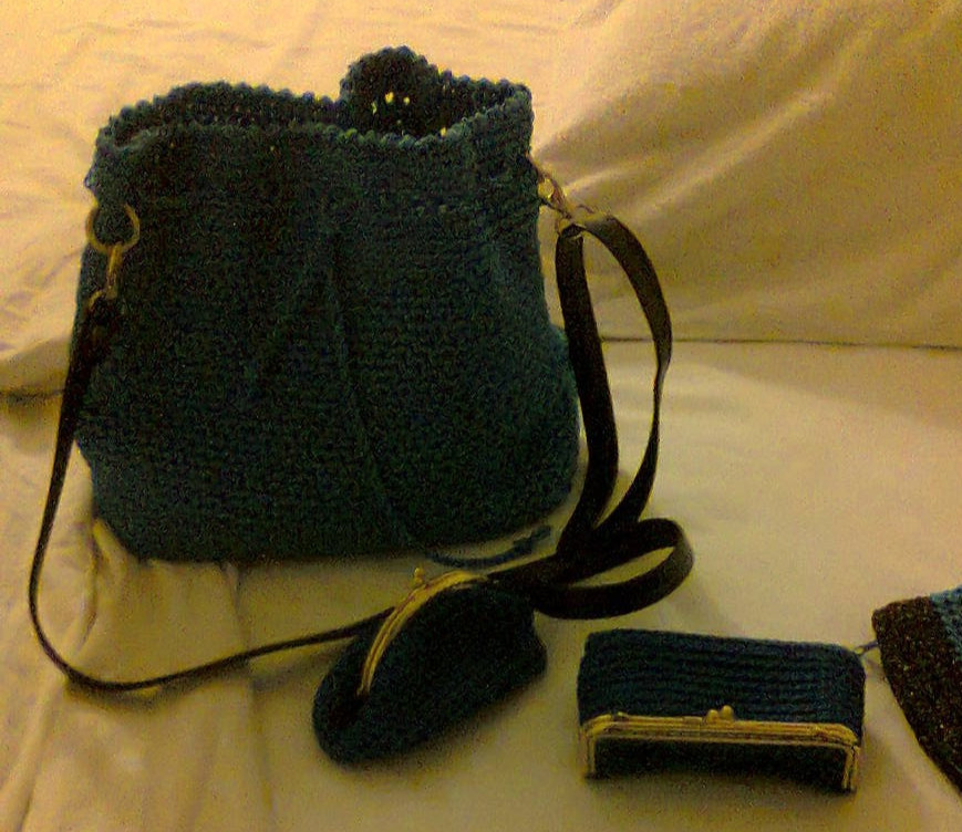 handmade bucket bag