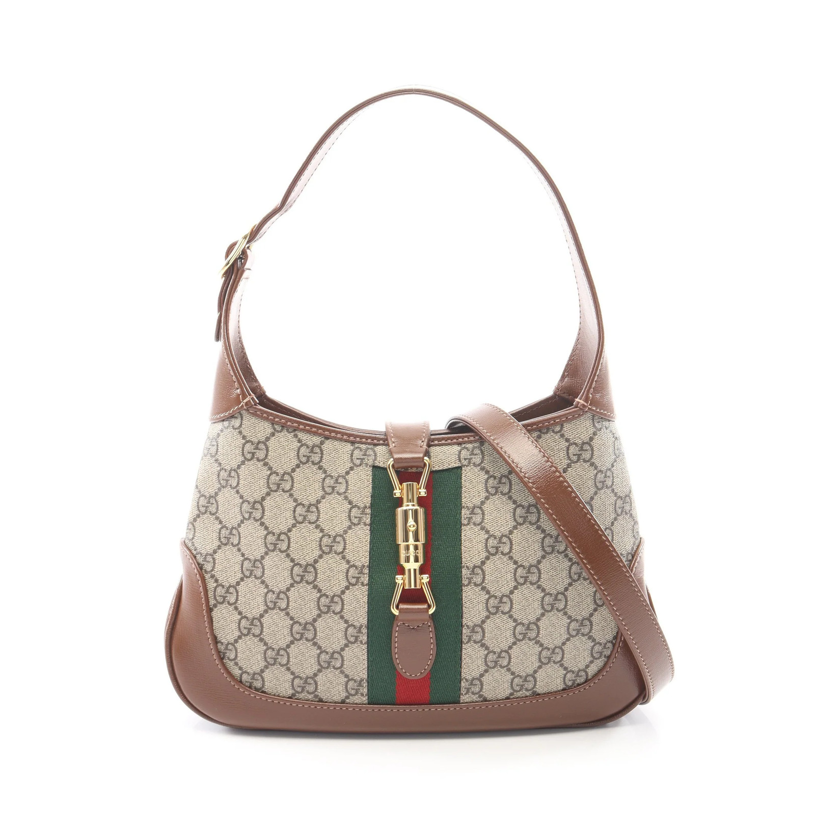 Gucci GG 2WAY Shoulder Bag Brown PVC #RCB14421