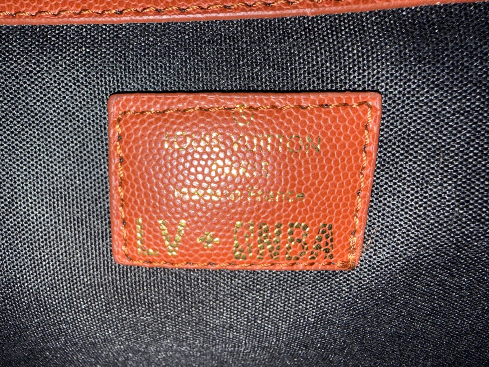 nba x Louis Vuitton duffle bag