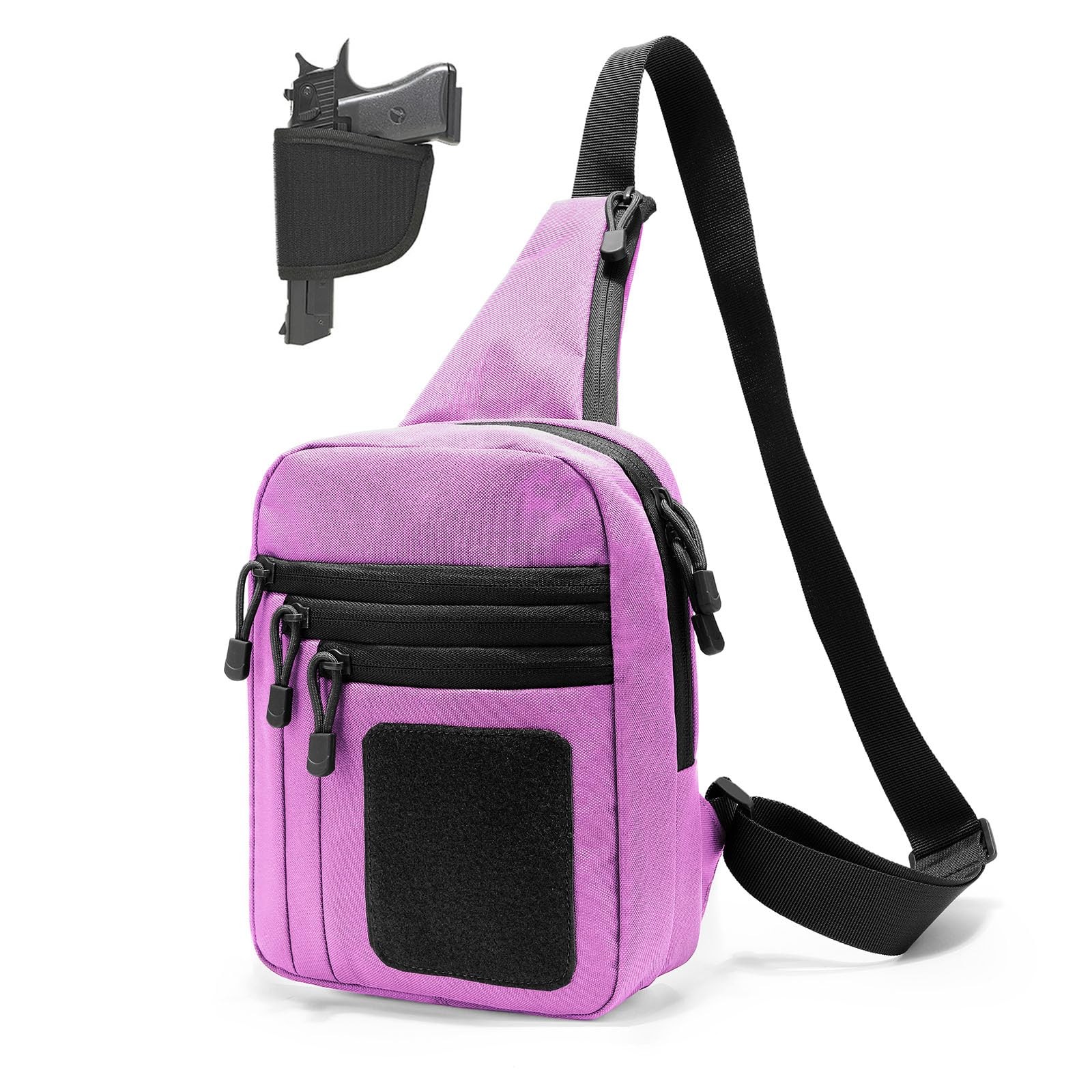 Concealed Carry Bag for Men & Women, Sling Bag for Handguns CCW Shoulder Bag …