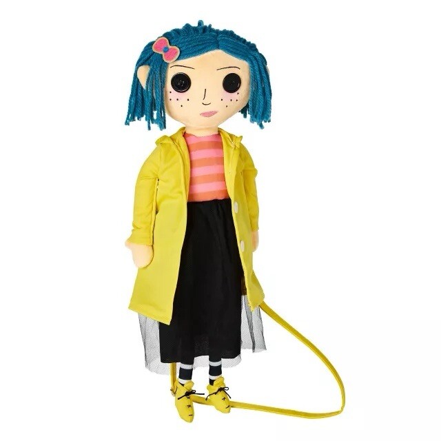 Spirit Halloween Coraline Plush Crossbody Bag SHIPS 8/26 SOLD OUT