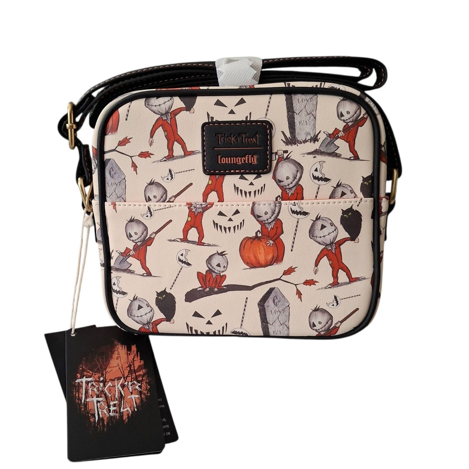 Loungefly Trick ‘R Treat Crossbody Bag Allover Print NEW NWT