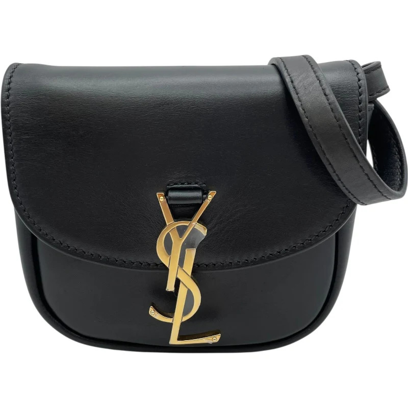 SAINT LAURENT Shoulder Bag Black Leather Shoulder Bag 623097 #OKB3389