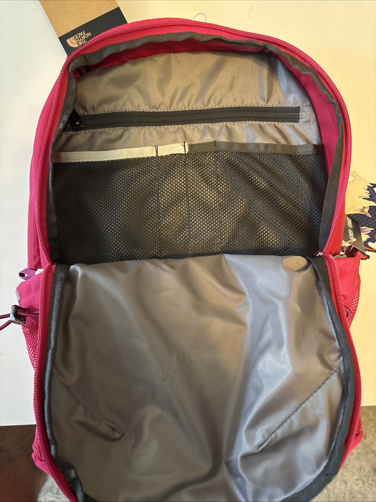The North Face Women’s Jester Backpack, LALIQUE GURAN/RHOD(Pink) NWT