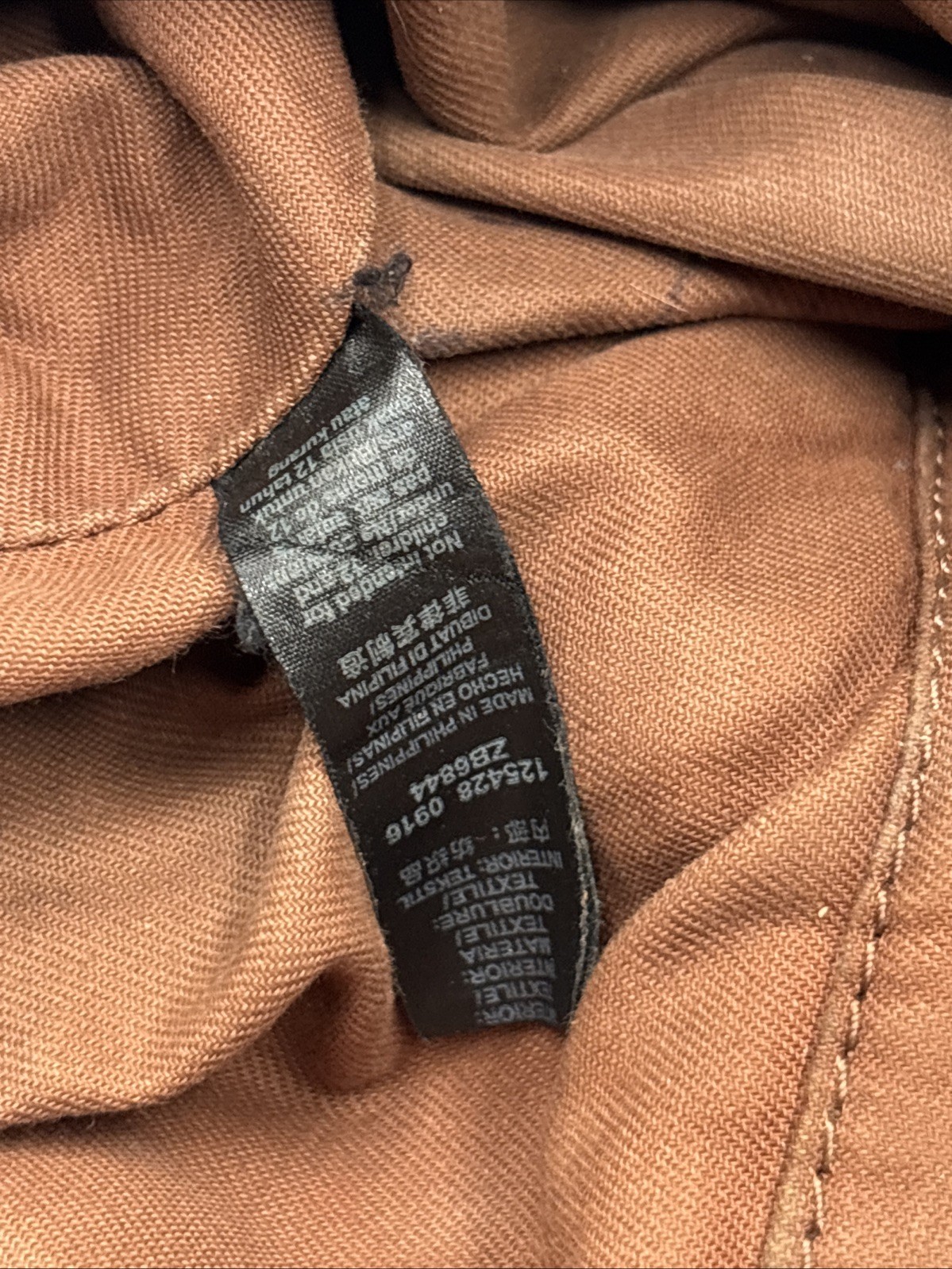 Fossil Emma Women’s Handbag Brown Leather Inner Pockets Double Handle Tote Bag