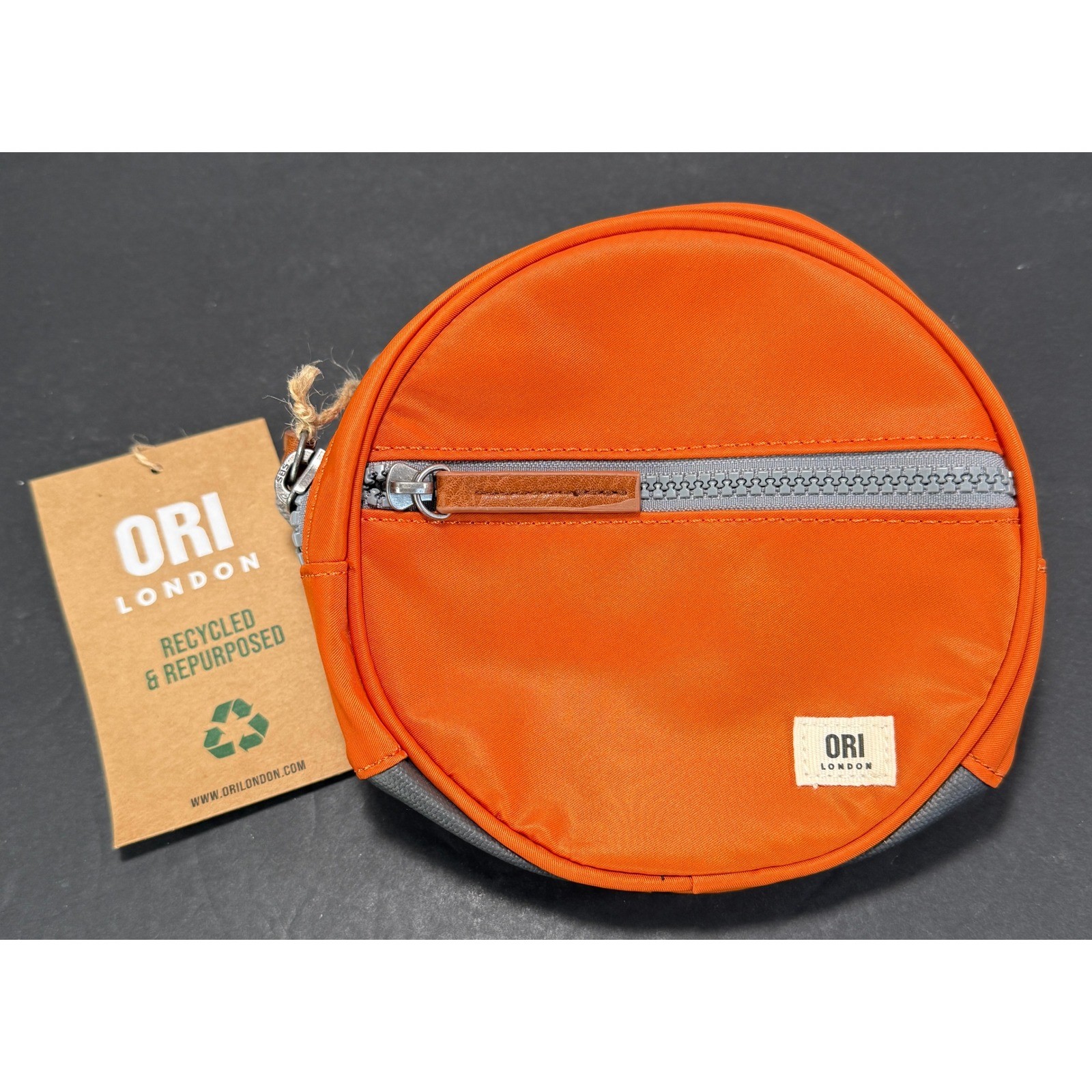 Ori London Paddington D Hip Bag Unisex One Size Burnt Orange Recycled Nylon