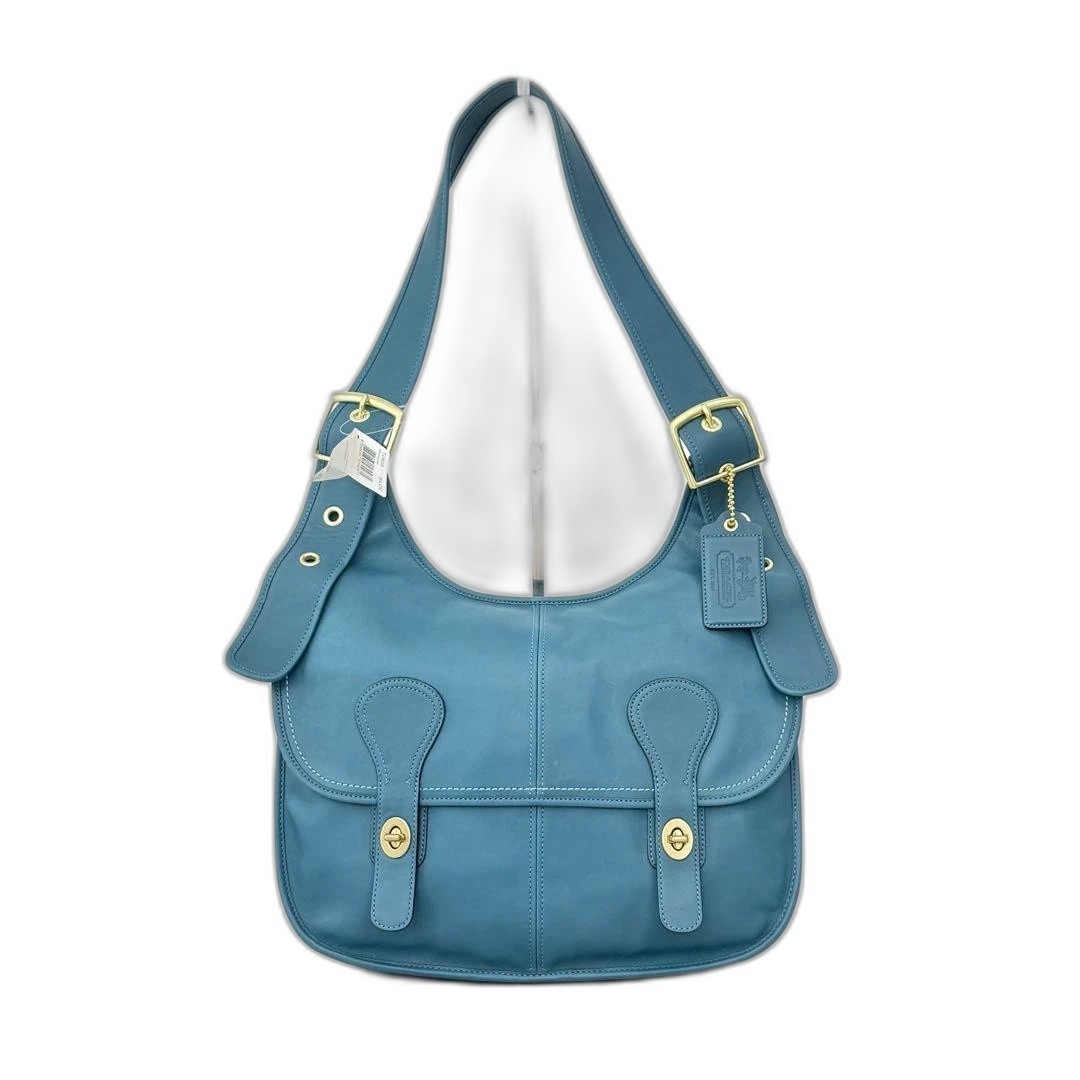 COACH Legacy Erin Bleecker Street Bag – Blue Leather – New with Tags (JP)