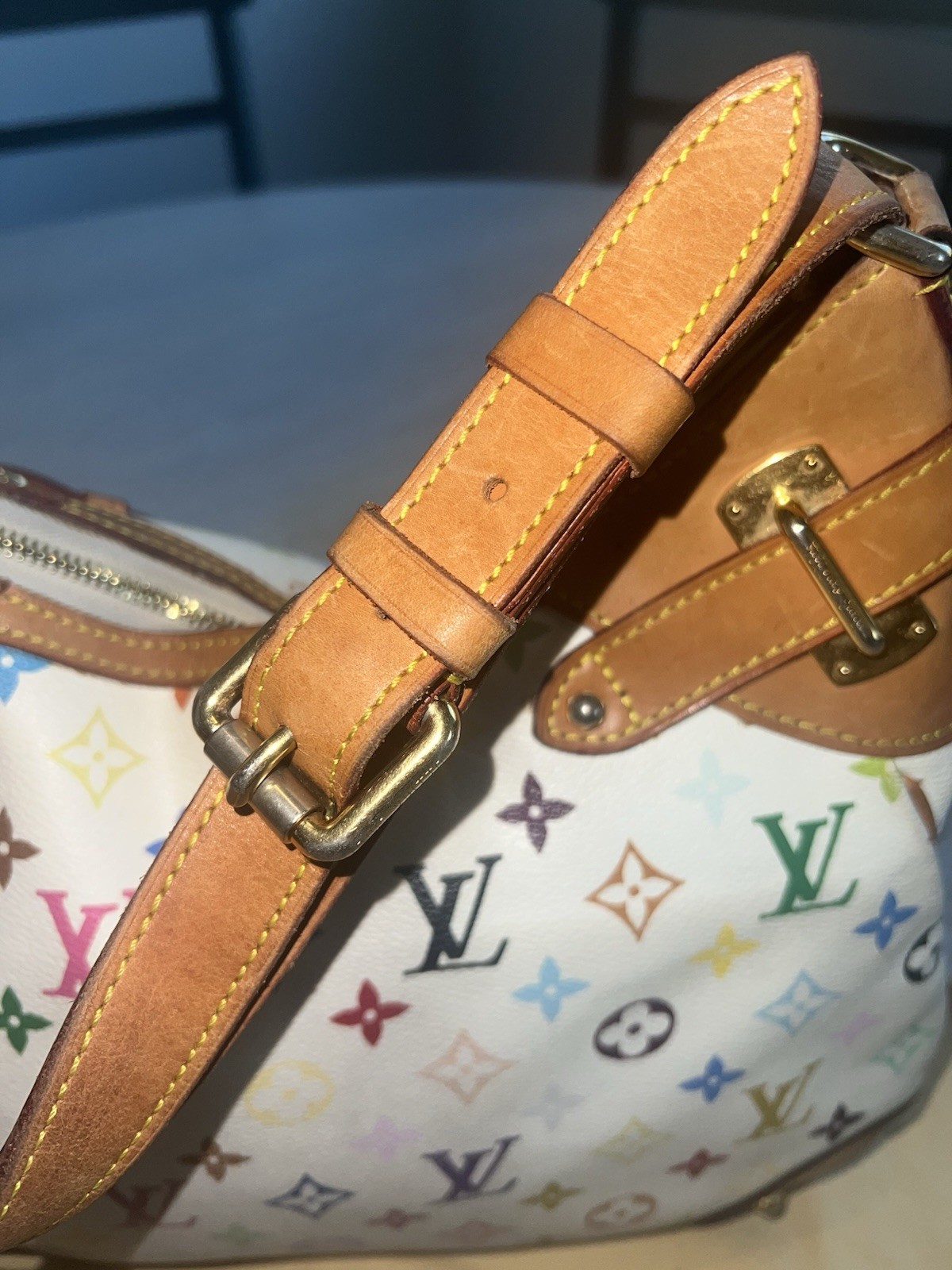 Louis Vuitton Greta Satchel Multicolor Monogram Canvas