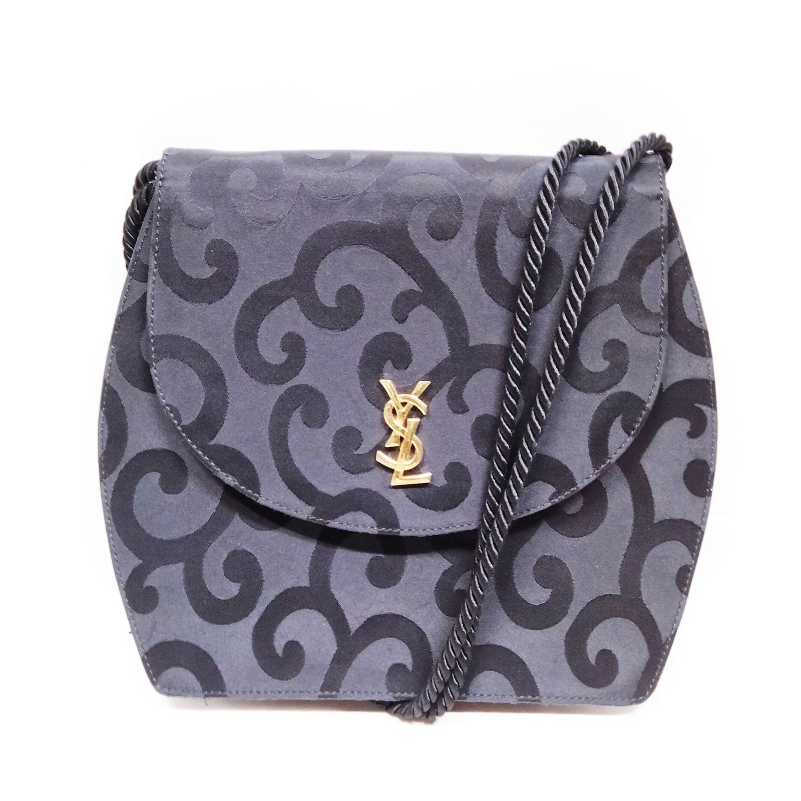 Yves Saint Laurent Shoulder Bag Black Nylon 3969240