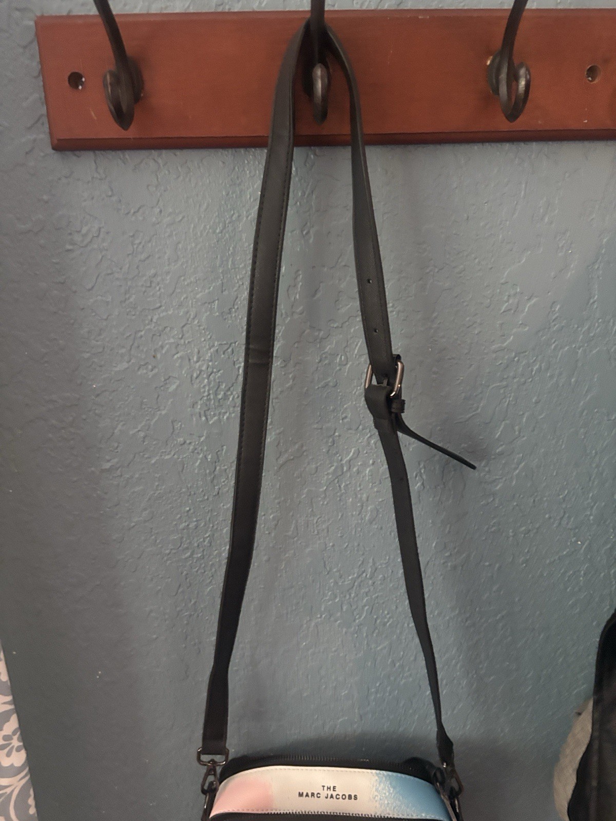 Marc Jacob’s The Snapshot Spray Paint Crossbody Bag Purse with Addt Strap NWT