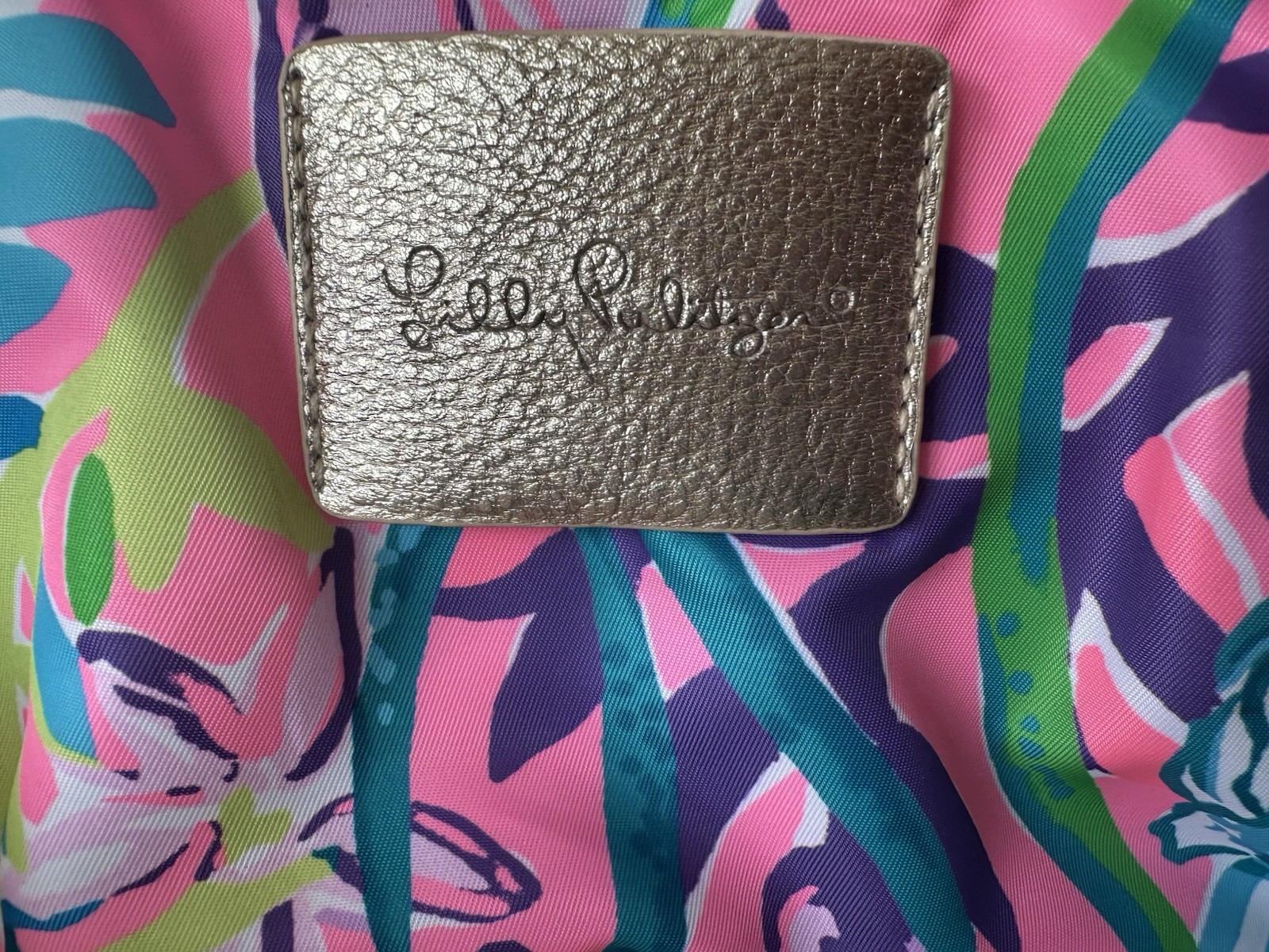 Lilly Pulitzer Pink Backpack