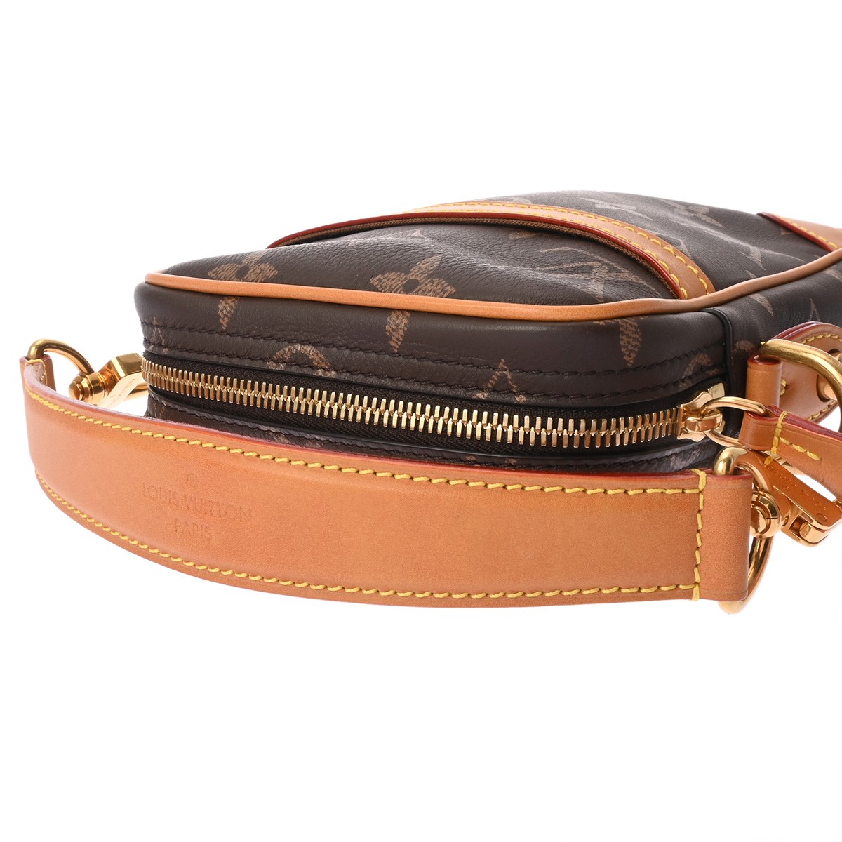 Louis Vuitton M14106 Shoulder Bag Monogram Canvas Brown #WB1141