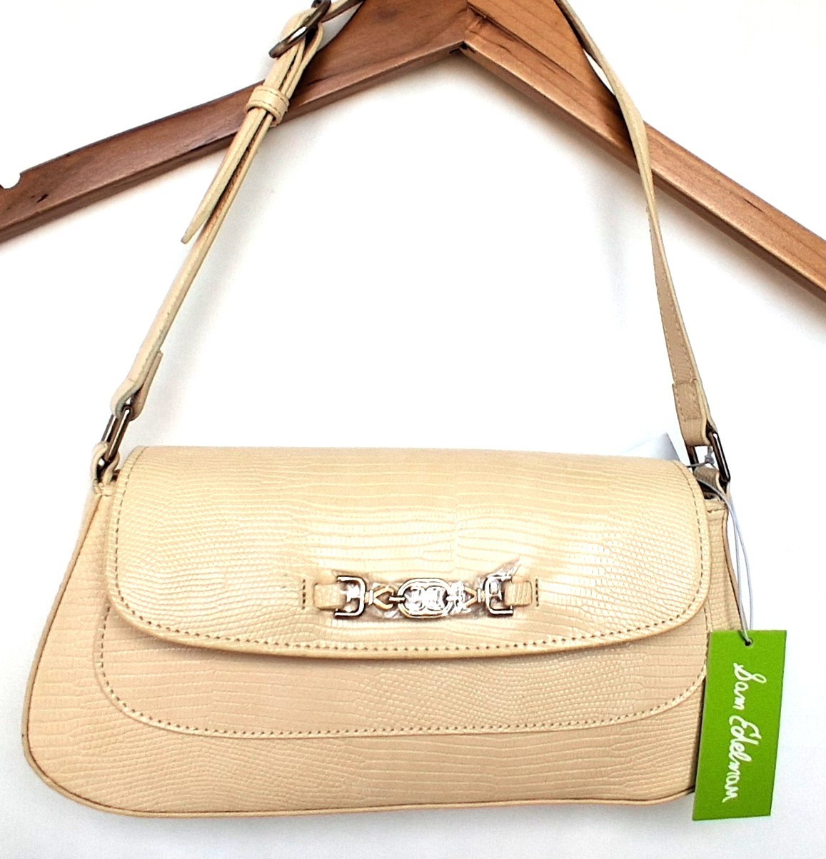 NWT Sam Edelman Loraine Shoulder Bag Light Yellow Orig. $165.00