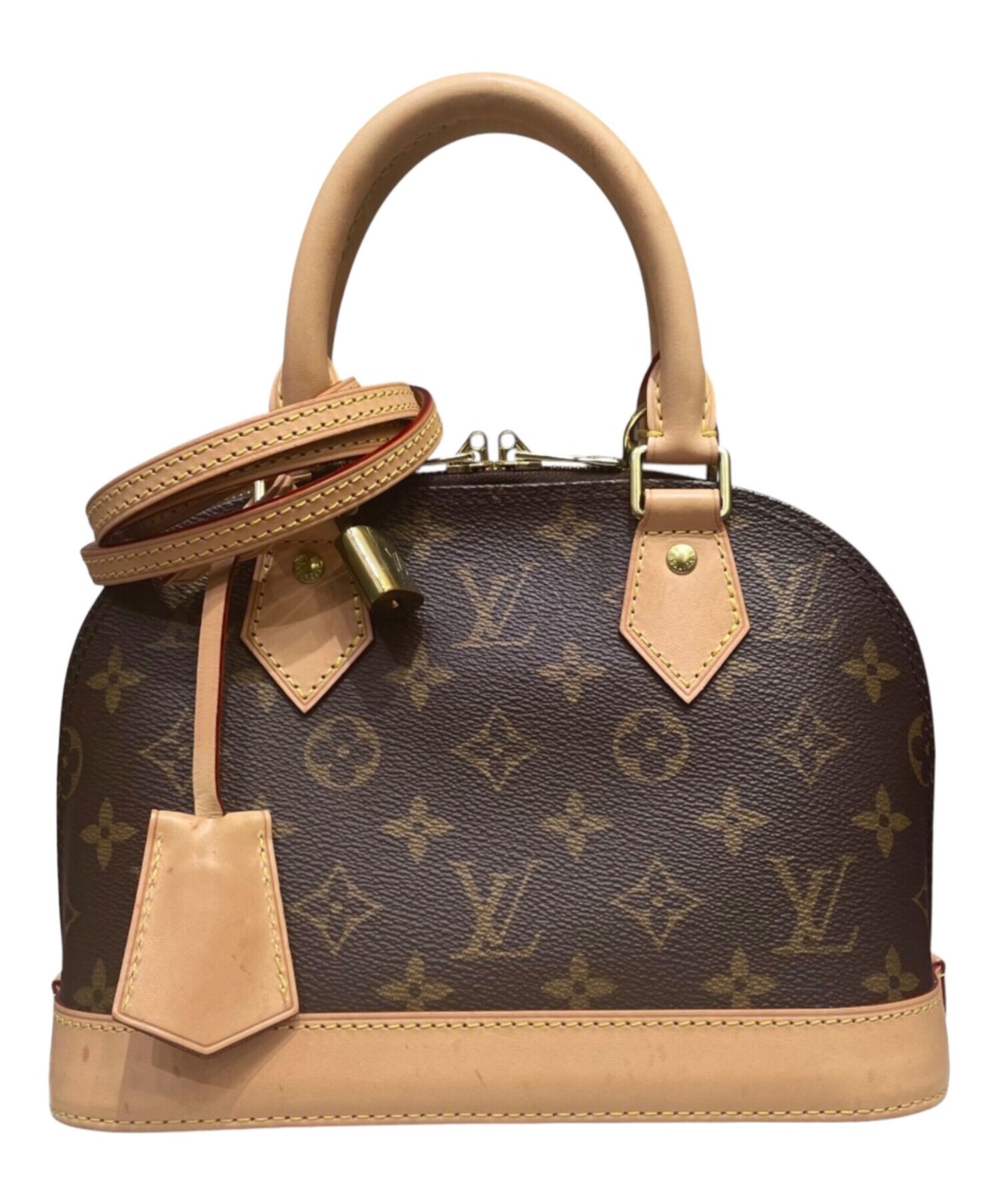 Louis Vuitton Alma 2-Way BB M53152 Brown Shoulder Bag #TFB655