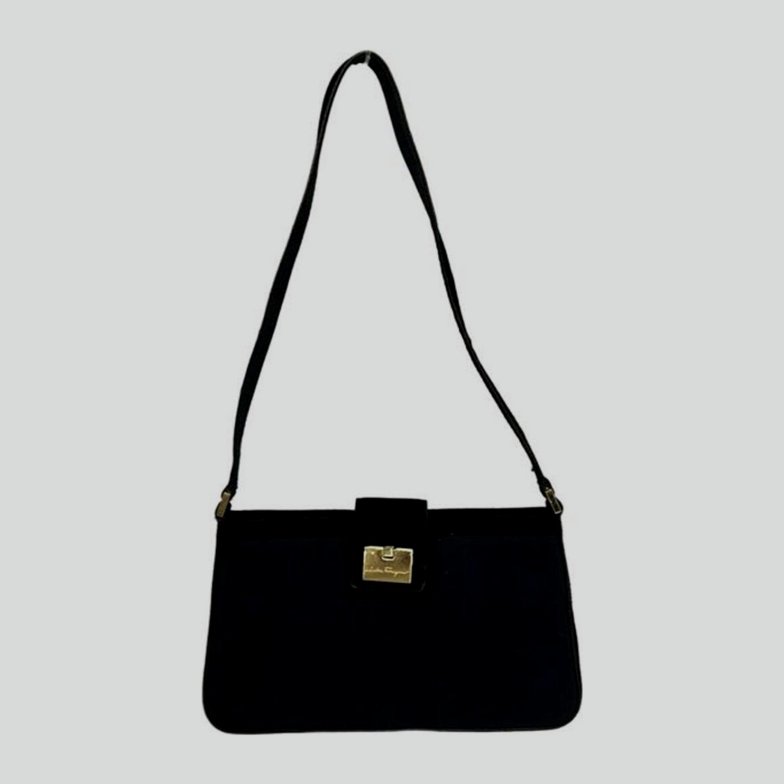 Ferragamo SalvatoreFerragamo Shoulder Bag Suede Black