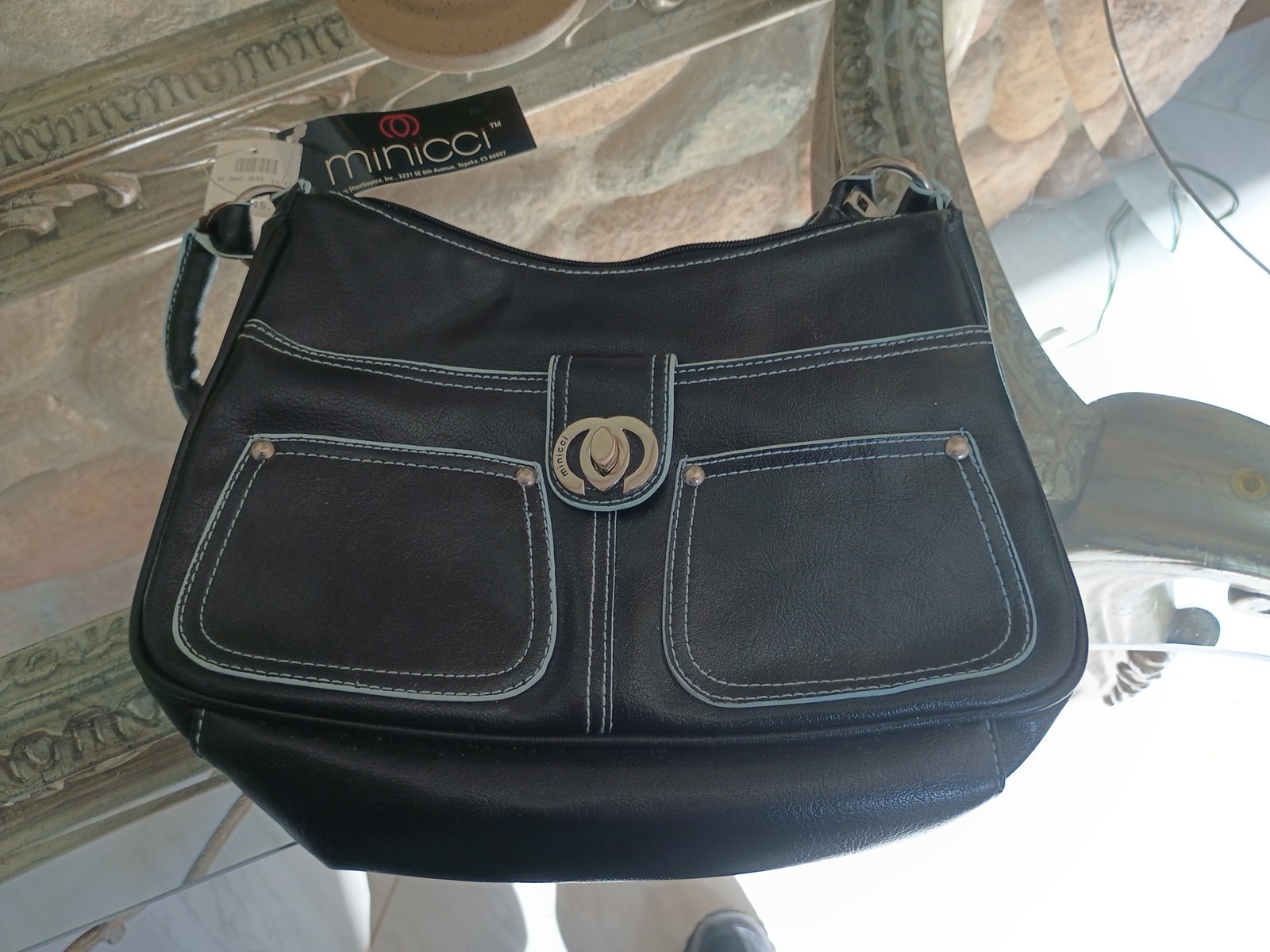 Minicci Women’s Handbag Purse Black