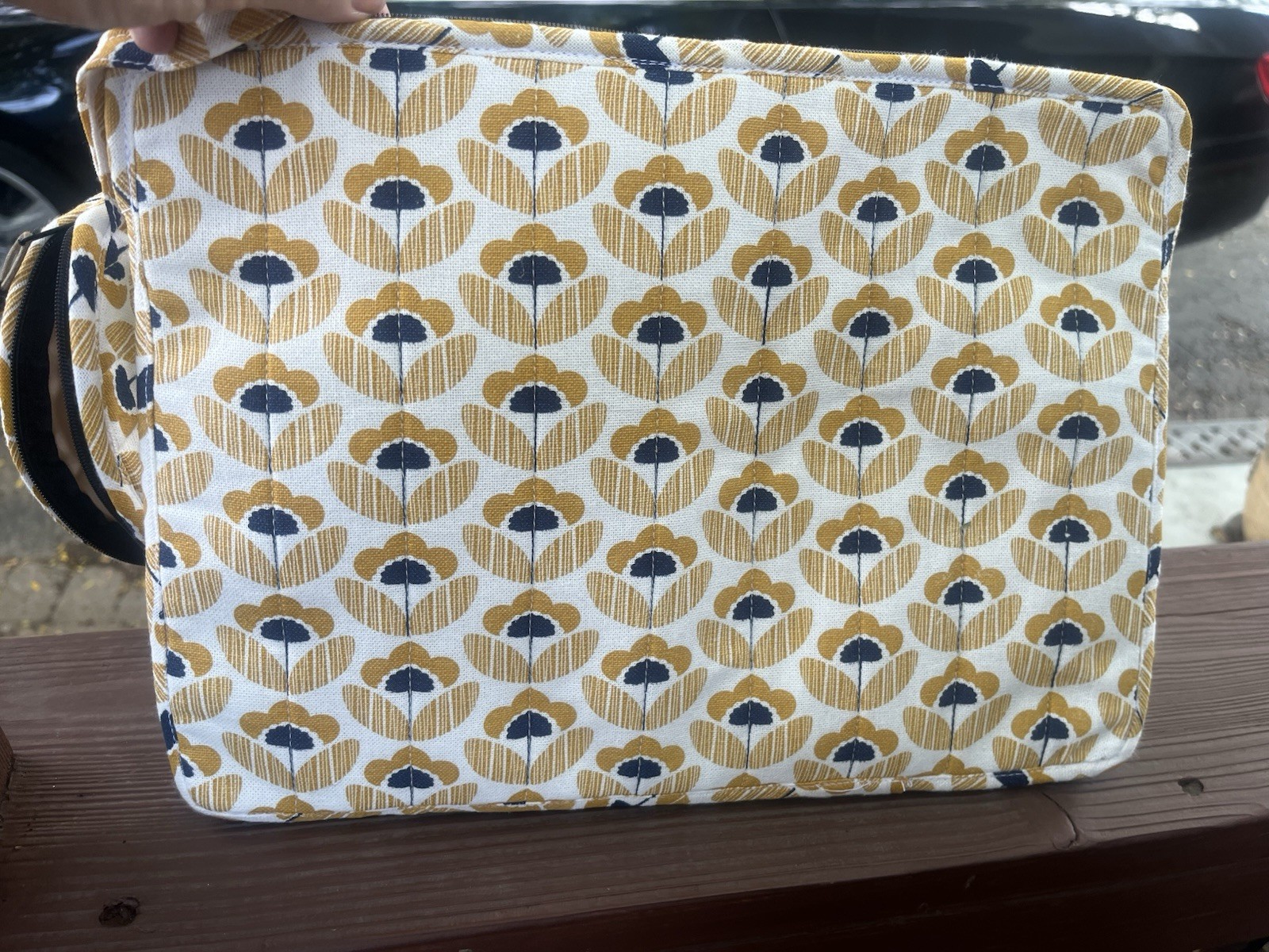 Blanco Cotton Bag With Coin Purse