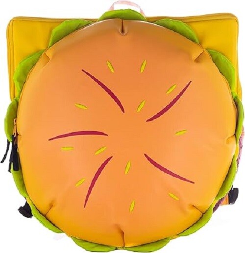 Costume Agent Cheeseburger Backpack Universe Hamburger Daypack One Size Cosplay