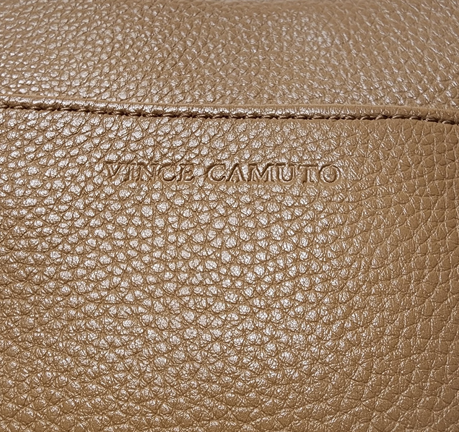 Vince Camuto Bry Pebbled Leather Small Crossbody Bag & Wristlet