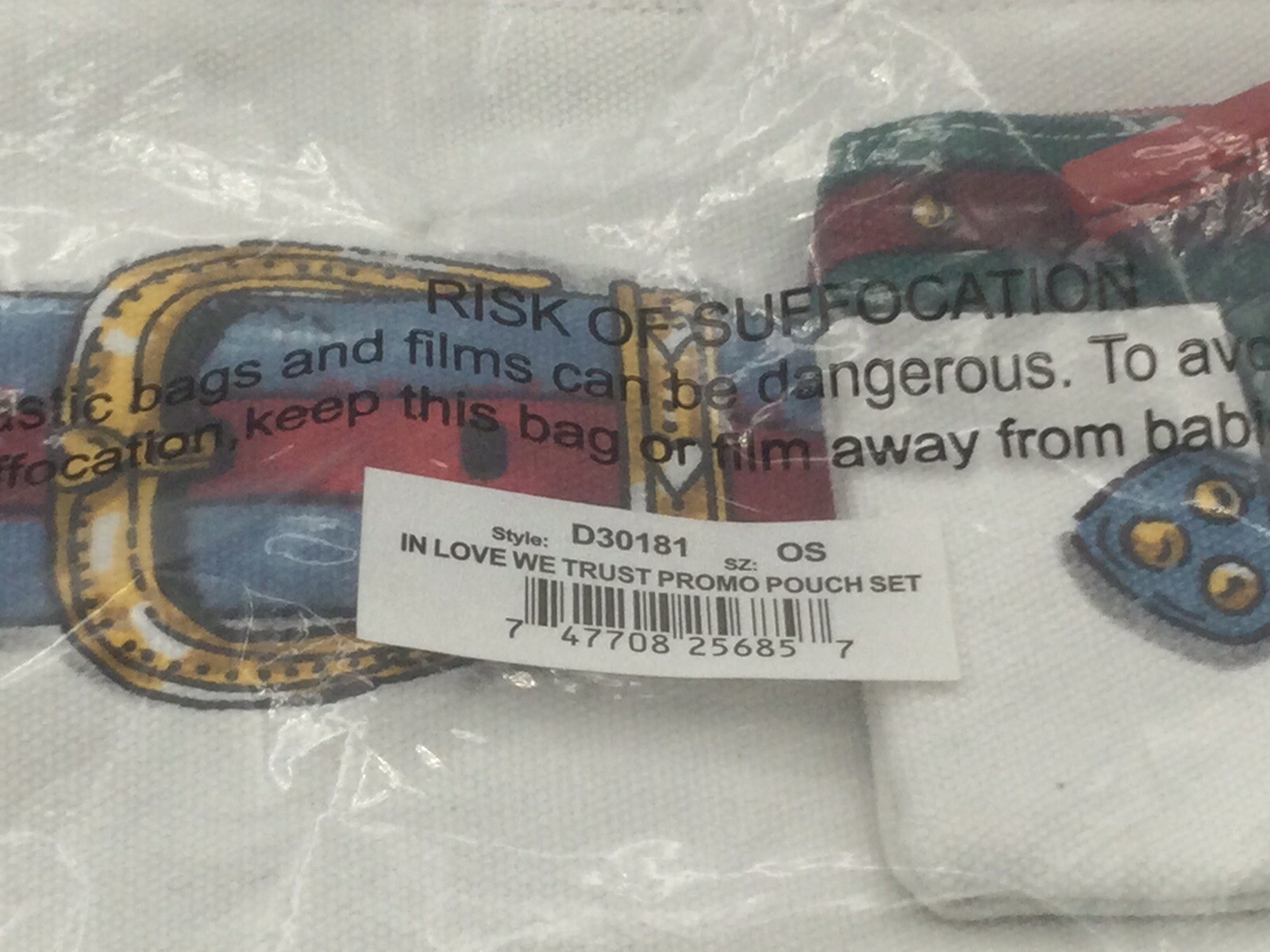 Brighton “In Love We Trust” Pouch Set Fashonista Collection Valentine NICE