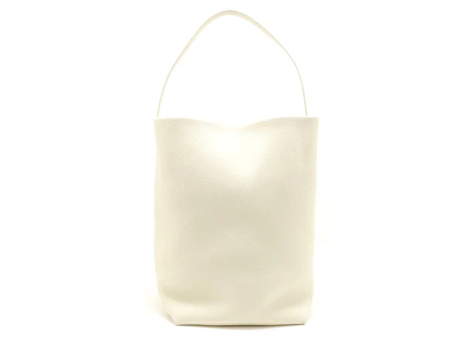 THE ROW Large NS Hook W1696 L129 Tote Calfskin Ivory Women’s Bag #DB309