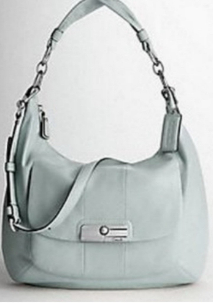 Coach Kristin Leather Hobo Bag | Style No. 16808 | Light Blue