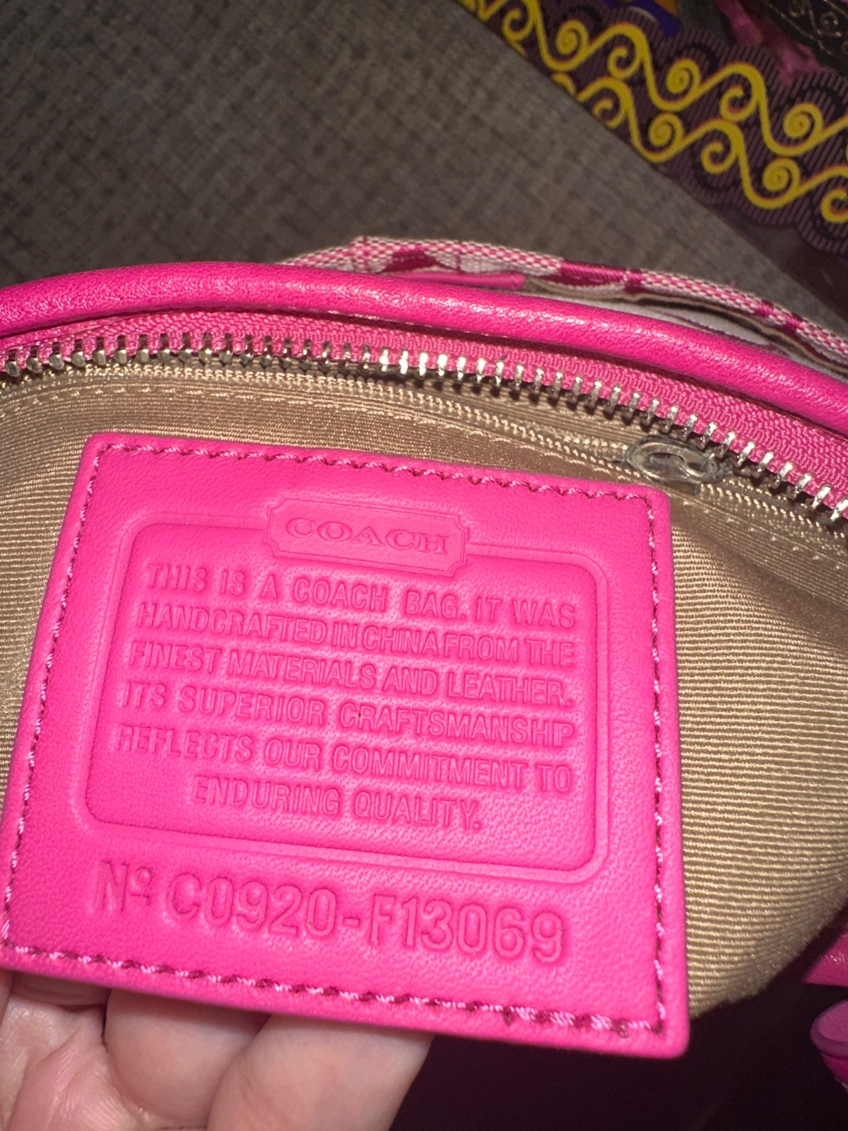 Coach Hampton Clip Hobo Bag