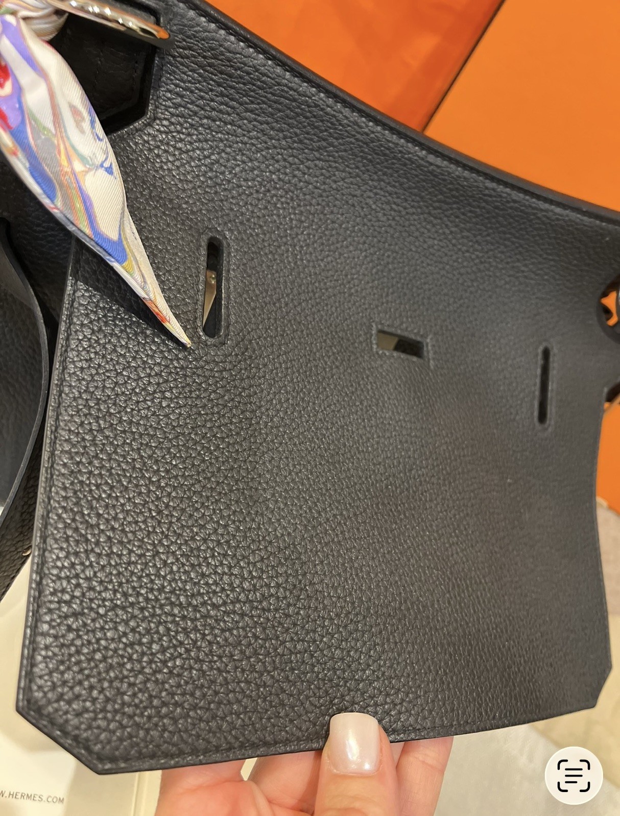 AS NEW RECEIPT Hermes Jypsiere 31 Original Buyer! Black