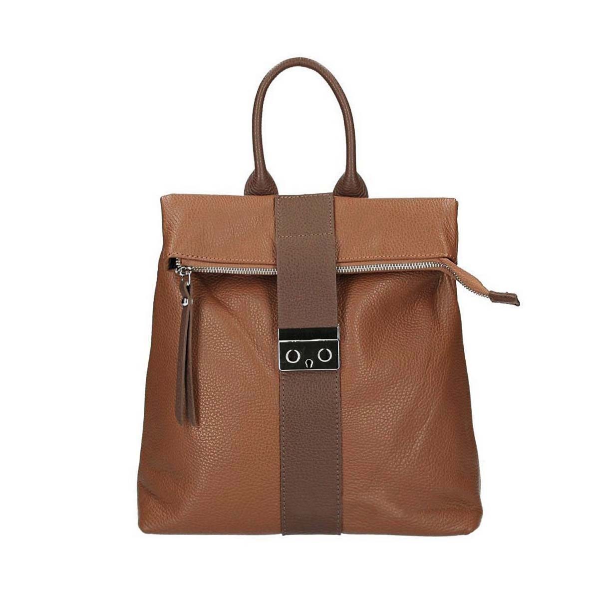 ITALY women’s backpack 2in1 BAG XL LEATHER SHOPPER shoulder bag shoulder bag