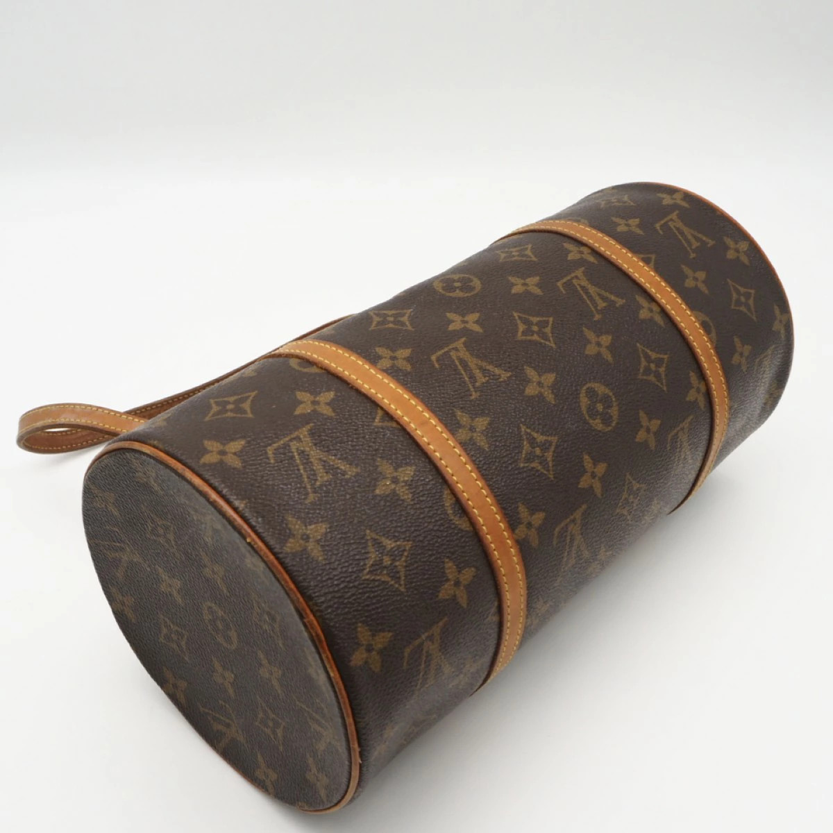 S Accepted Within 3 Days Louis Vuitton Papillon 30 M51365 Handbag Brown Coated
