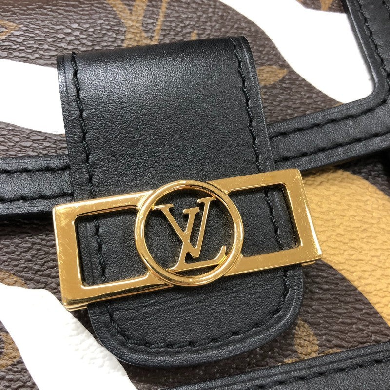 LOUIS VUITTON Bumbag Doefine BB Waist Bag Black / Brown Leather #OKB3087