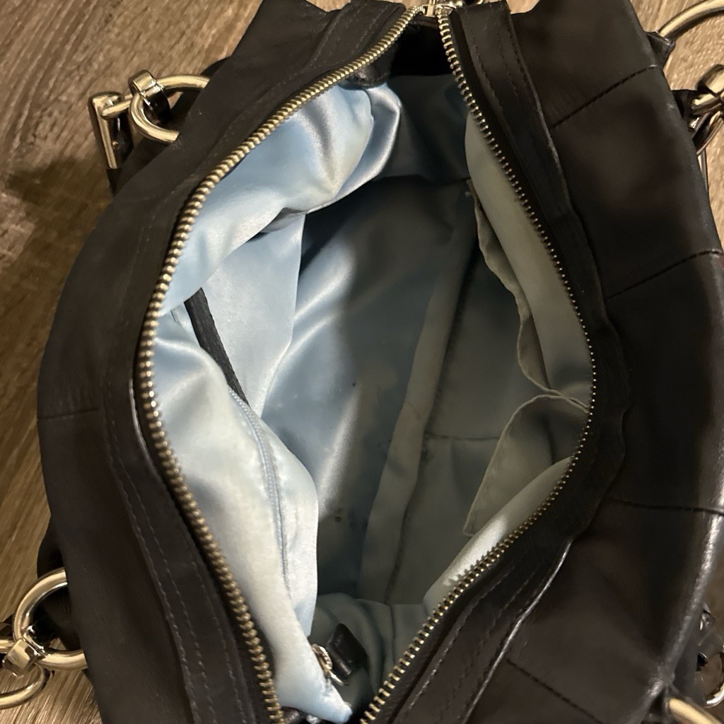 VTG Y2K Coach Kristin Bag w/ Detachable Strap Silver Hardware