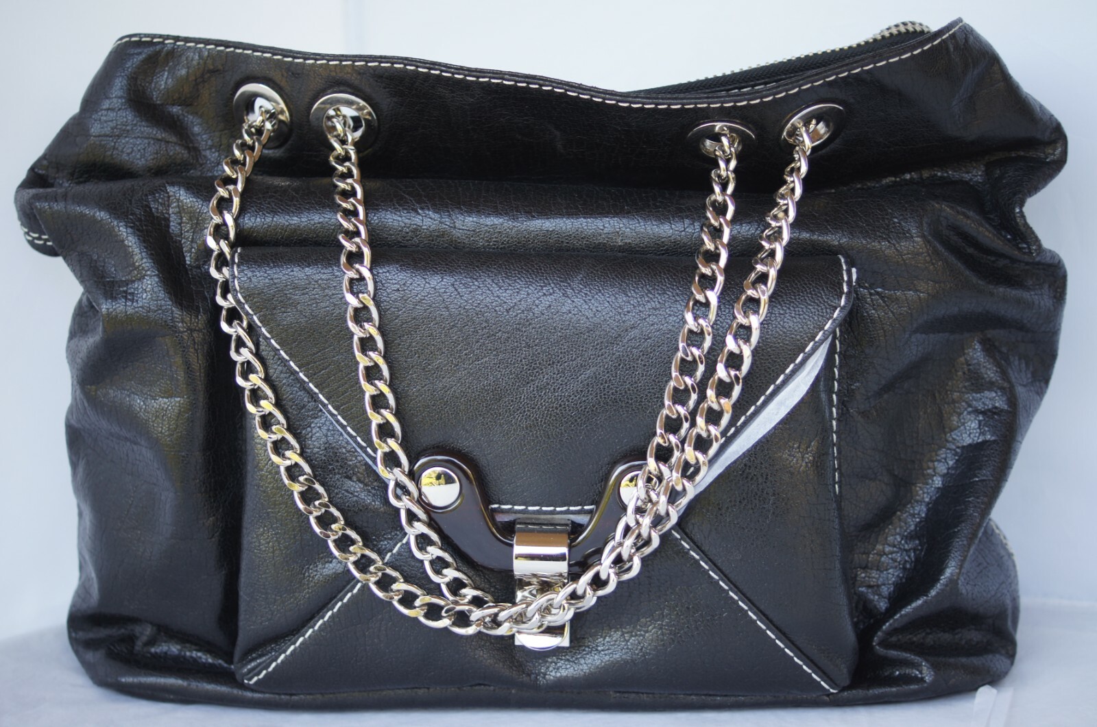 New Cynthia Rowley Women’s Bag Black Tote Gilles Handbag