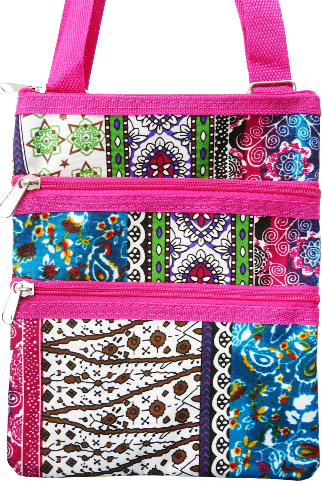 Women’s Fashion Print Messenger Cross-body Bag Purse Hipster Shoulder Bag